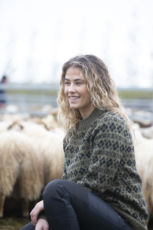 Vaglaskógur pulls tricotés en laine