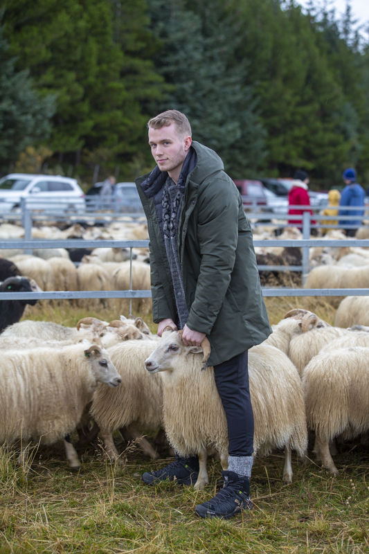 Reykjavik winter coat Icelandic wool padding  