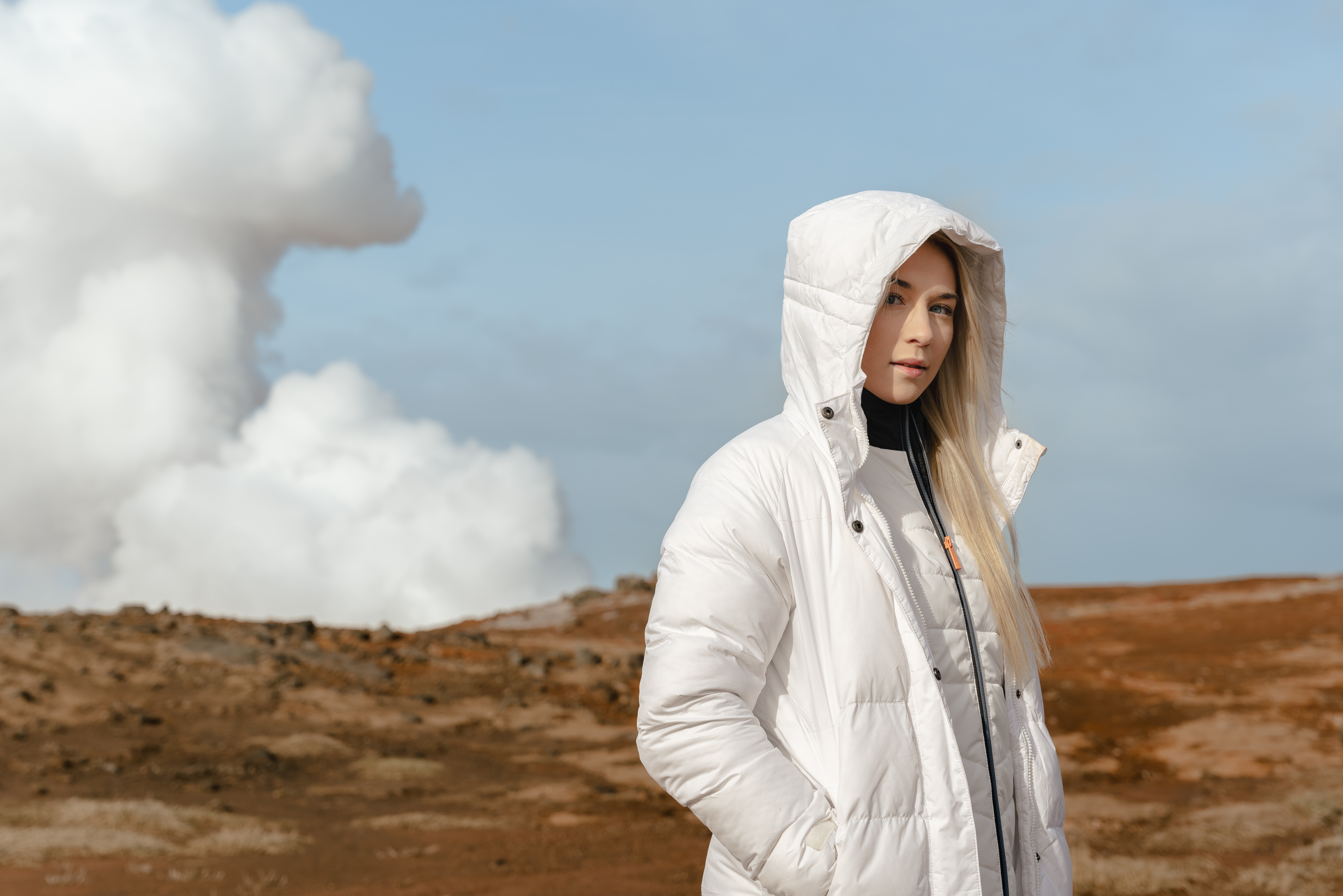 Fífa women´s warm long down coat