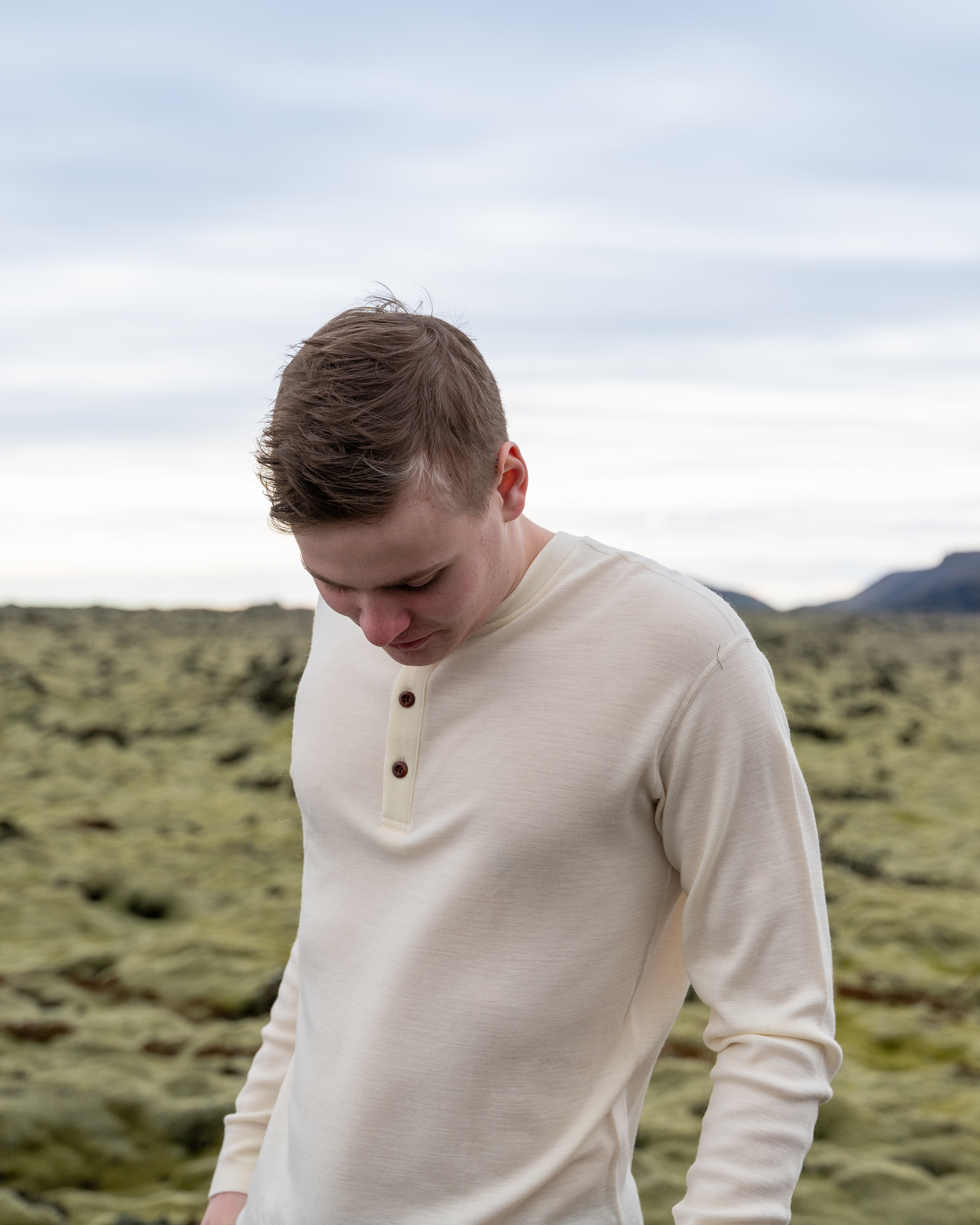 SKÓGANES merino ullarbolur í herrasniði