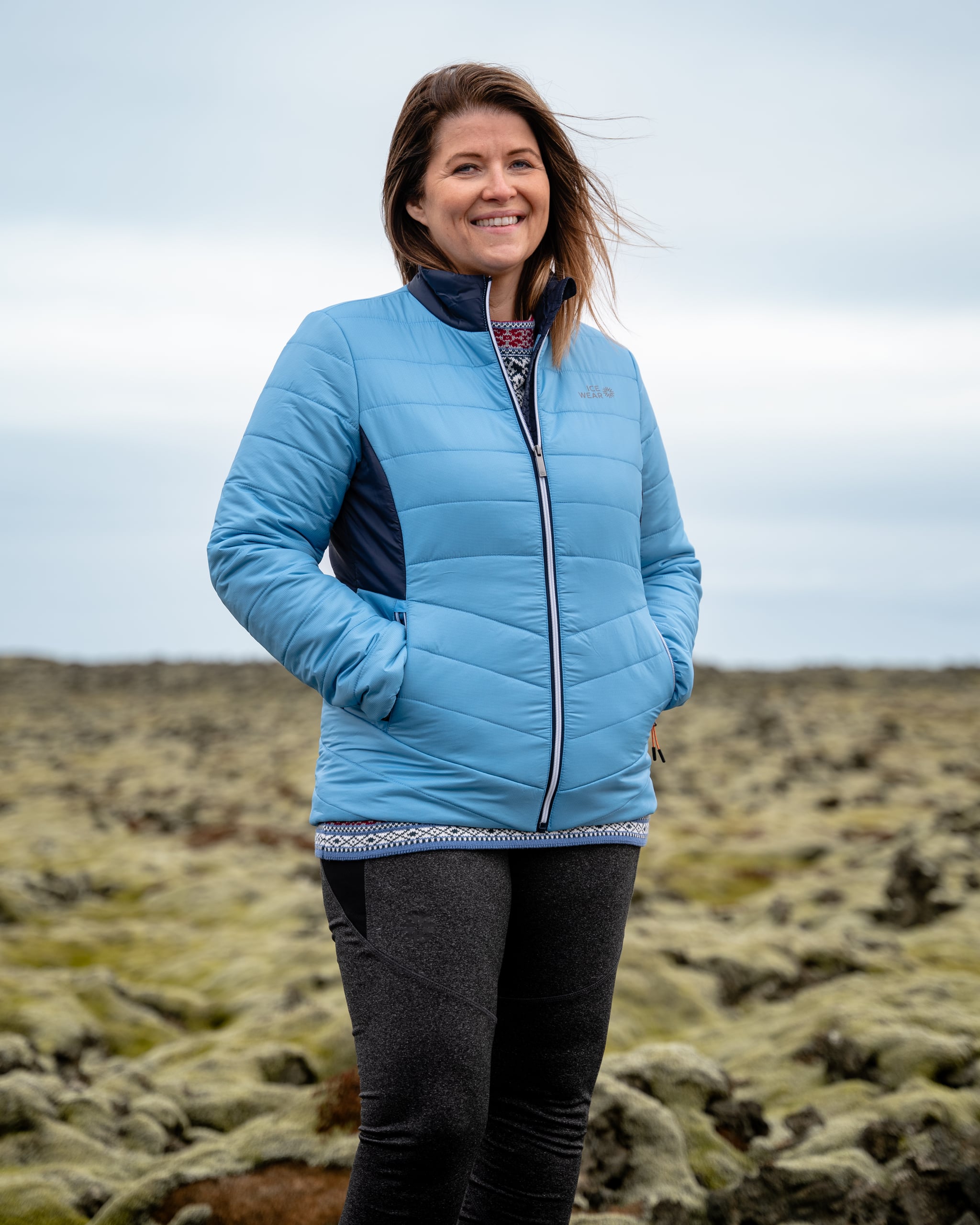 GEYSIR dömujakki með íslenskri ullarfyllingu