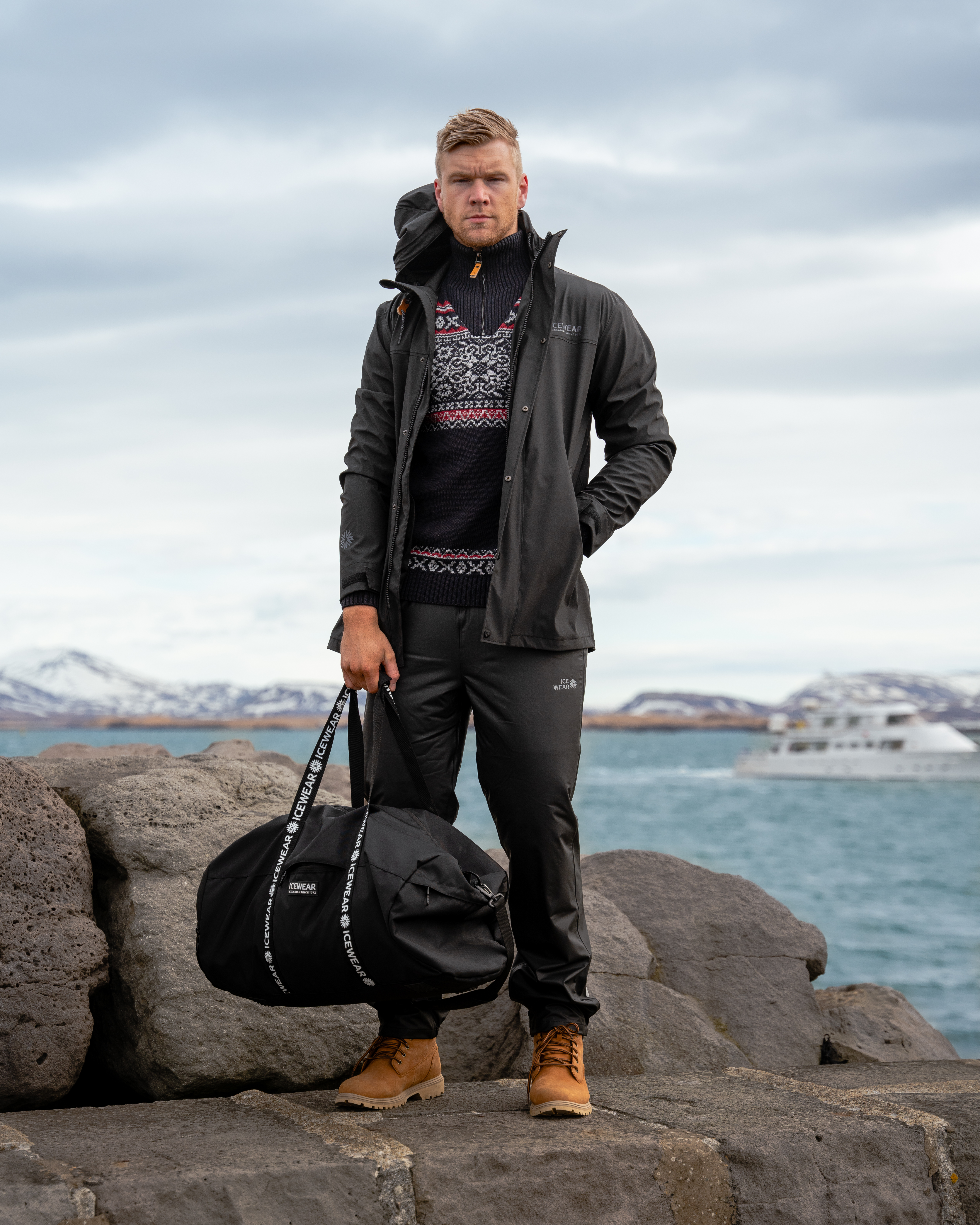 Daði men´s classic raincoat