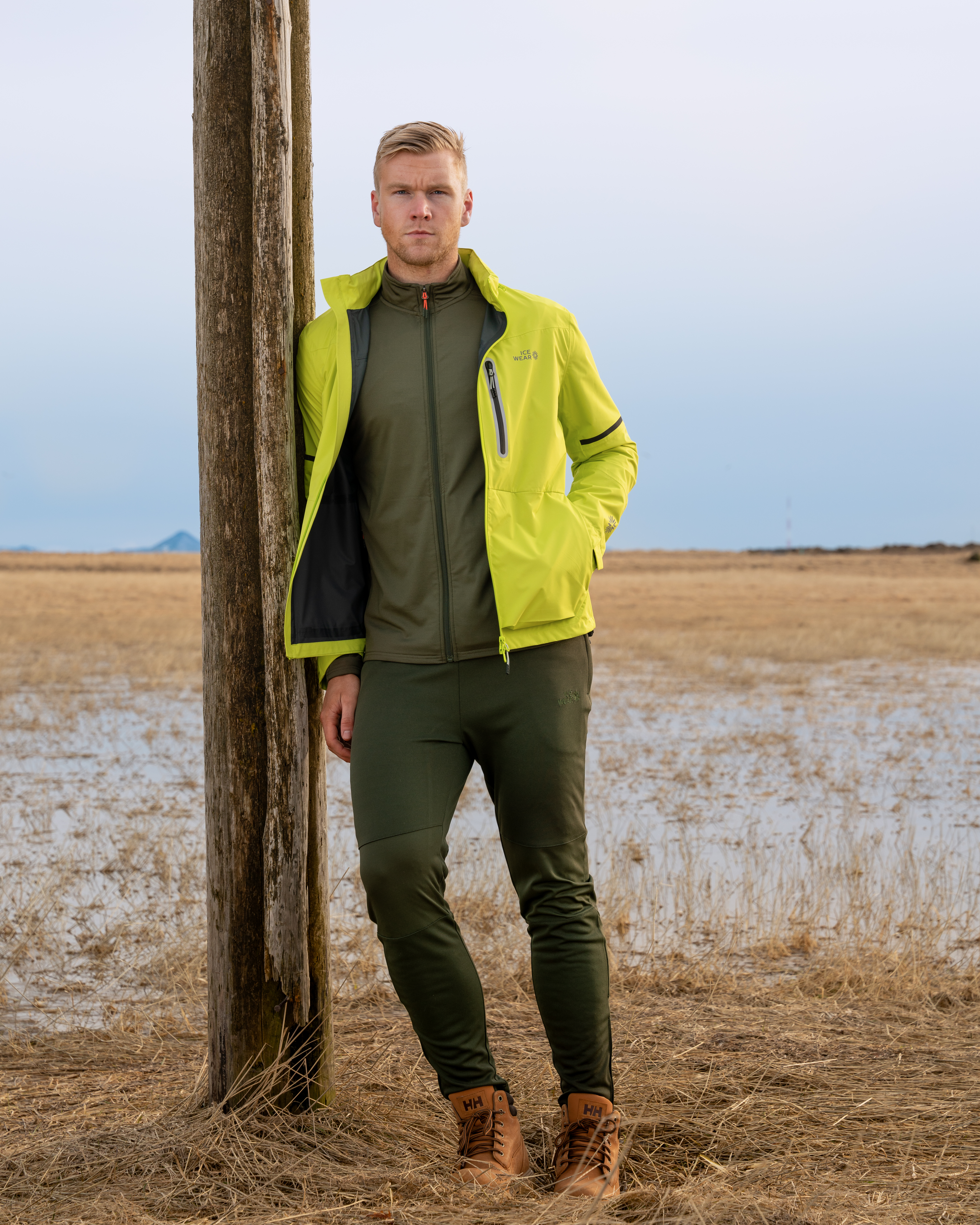 Skógafoss men´s rain jacket with hat