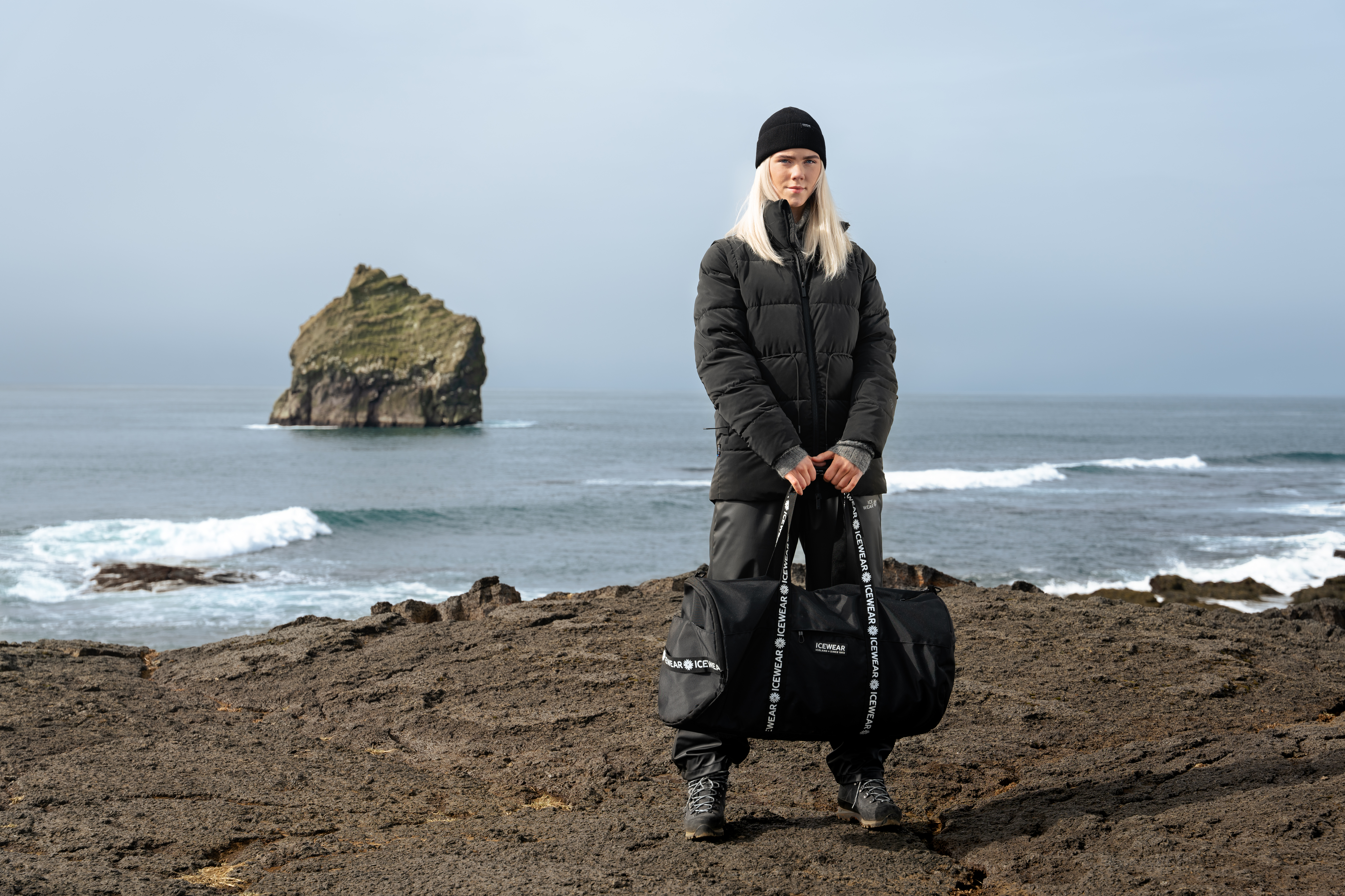Kötlujökull women´s coat padded with Icelandic wool