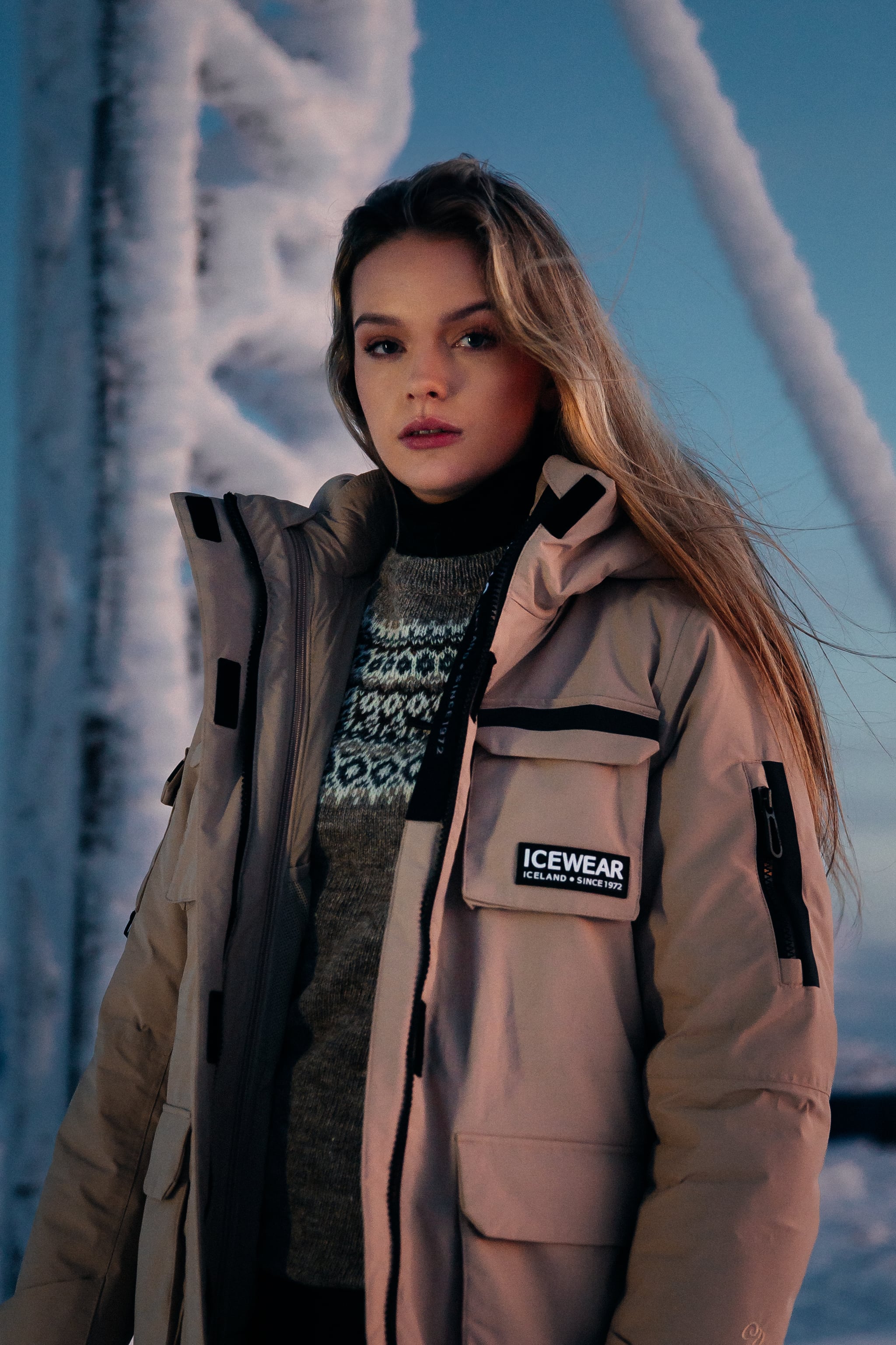 Vatnajökull 3in1 long parka with Icelandic wool