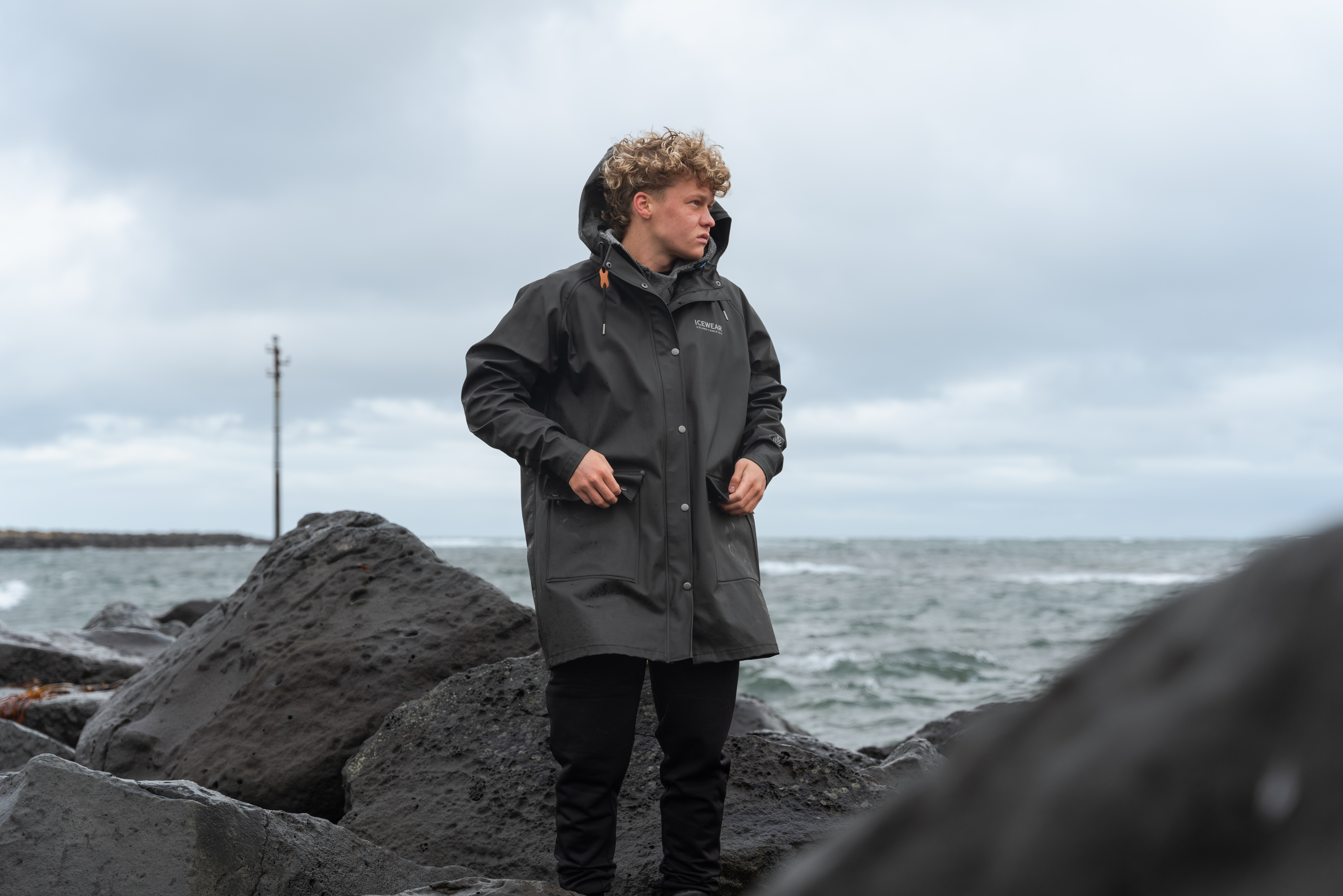 Brim classic rain jacket