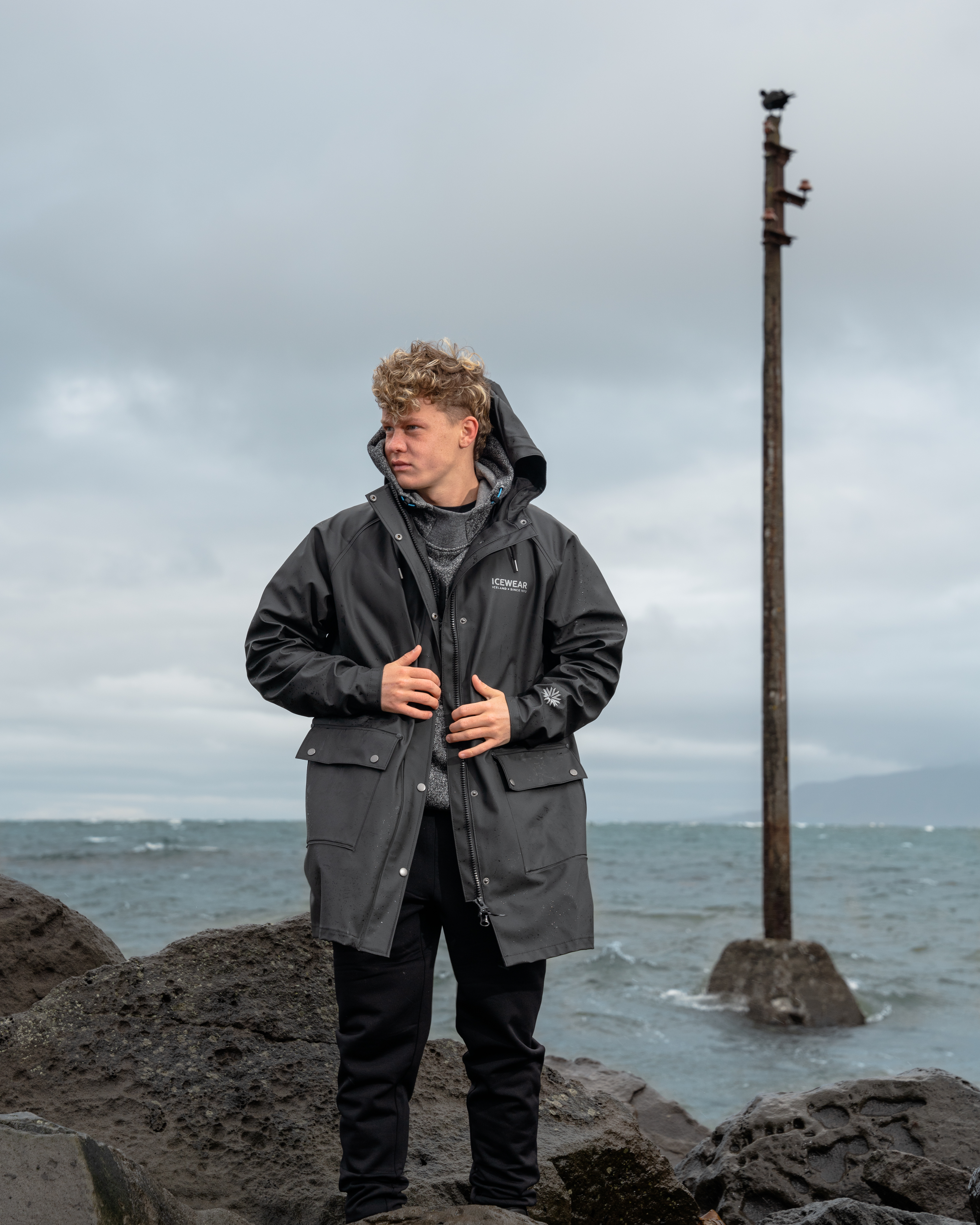 Brim classic rain jacket