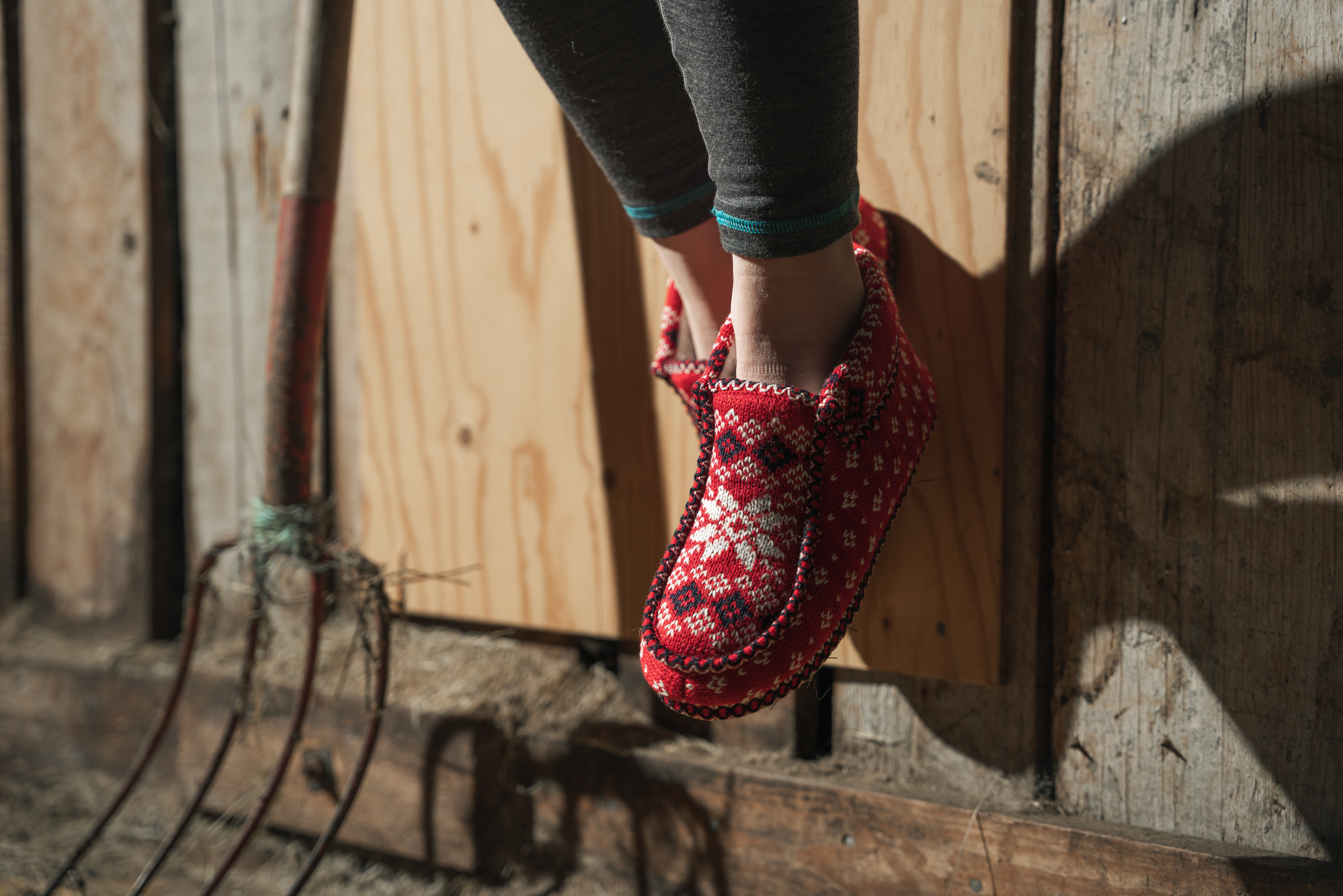 Lágfótur knitted Nordic slippers