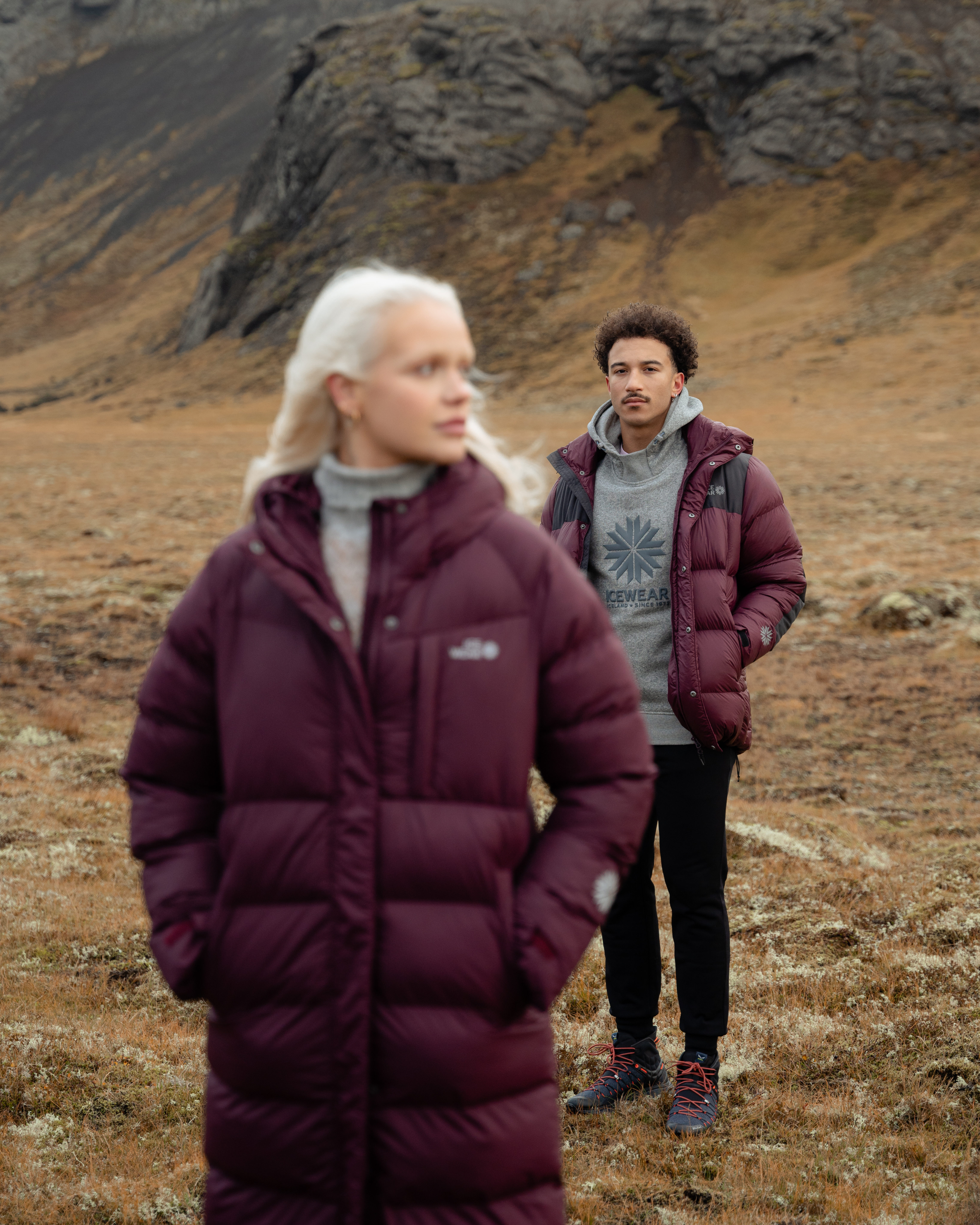 Fífa women´s warm long down coat