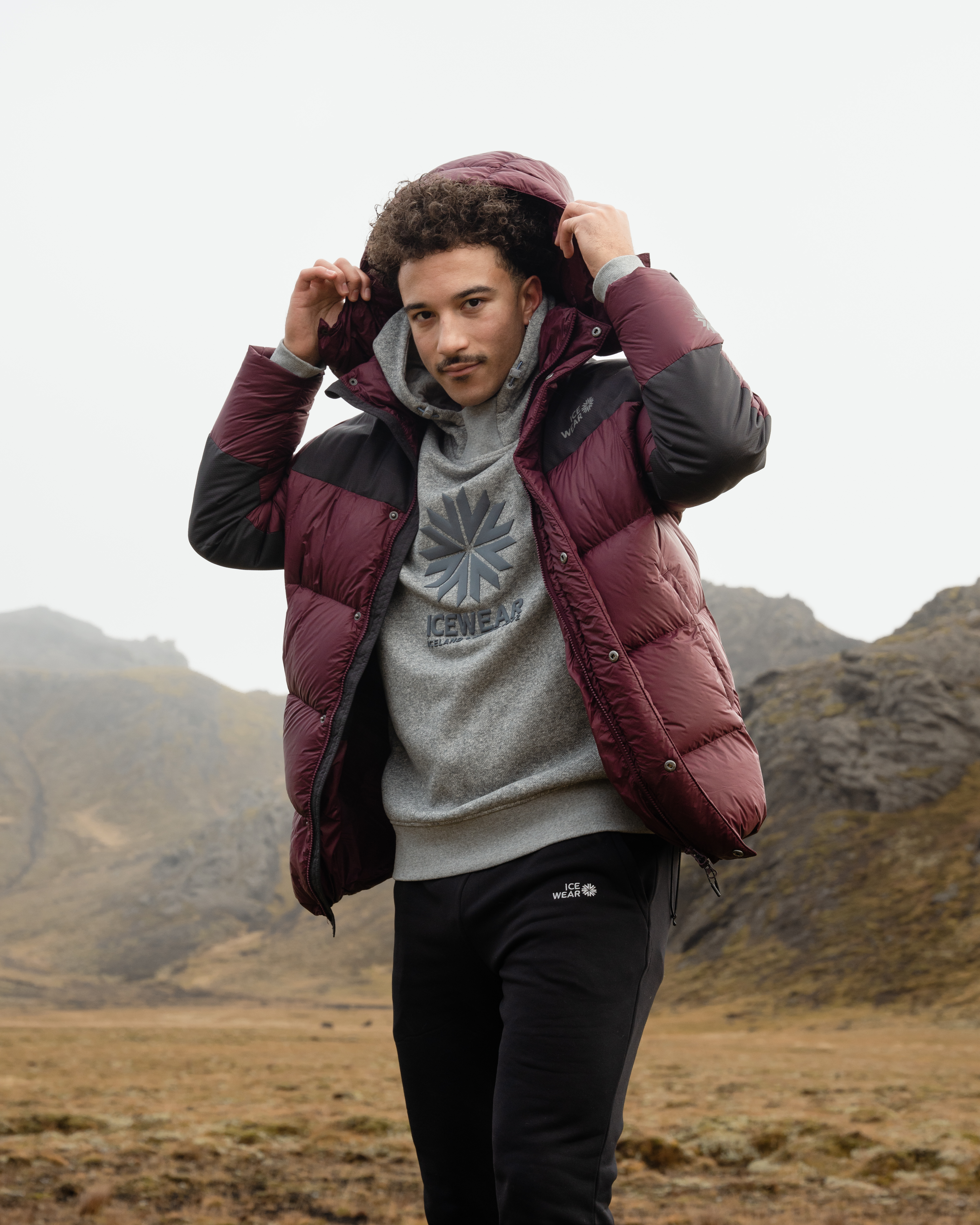 Skarðsfjörður hooded sweatshirt
