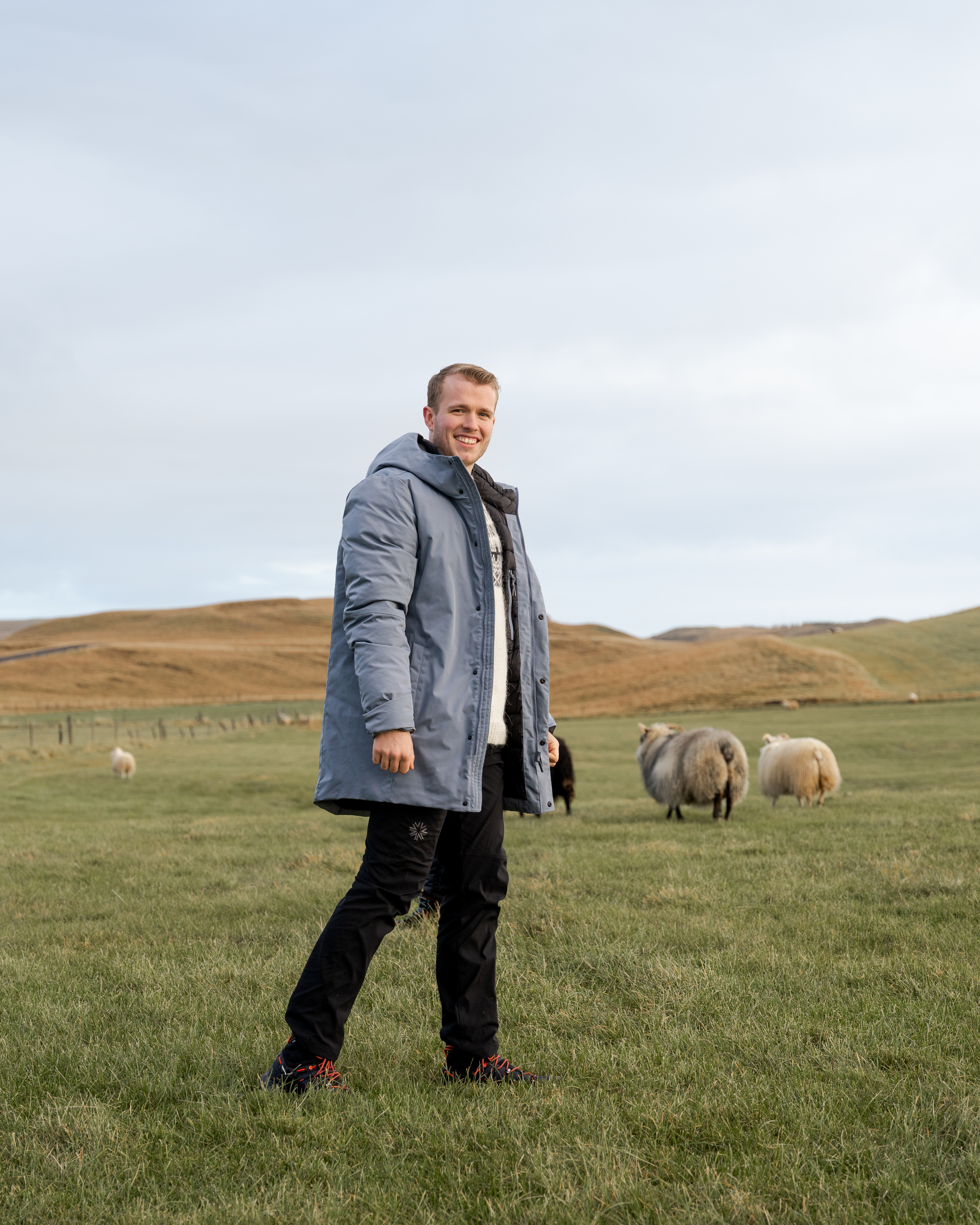 REYKJAVÍK herraúlpa með íslenskri ullareinangrun