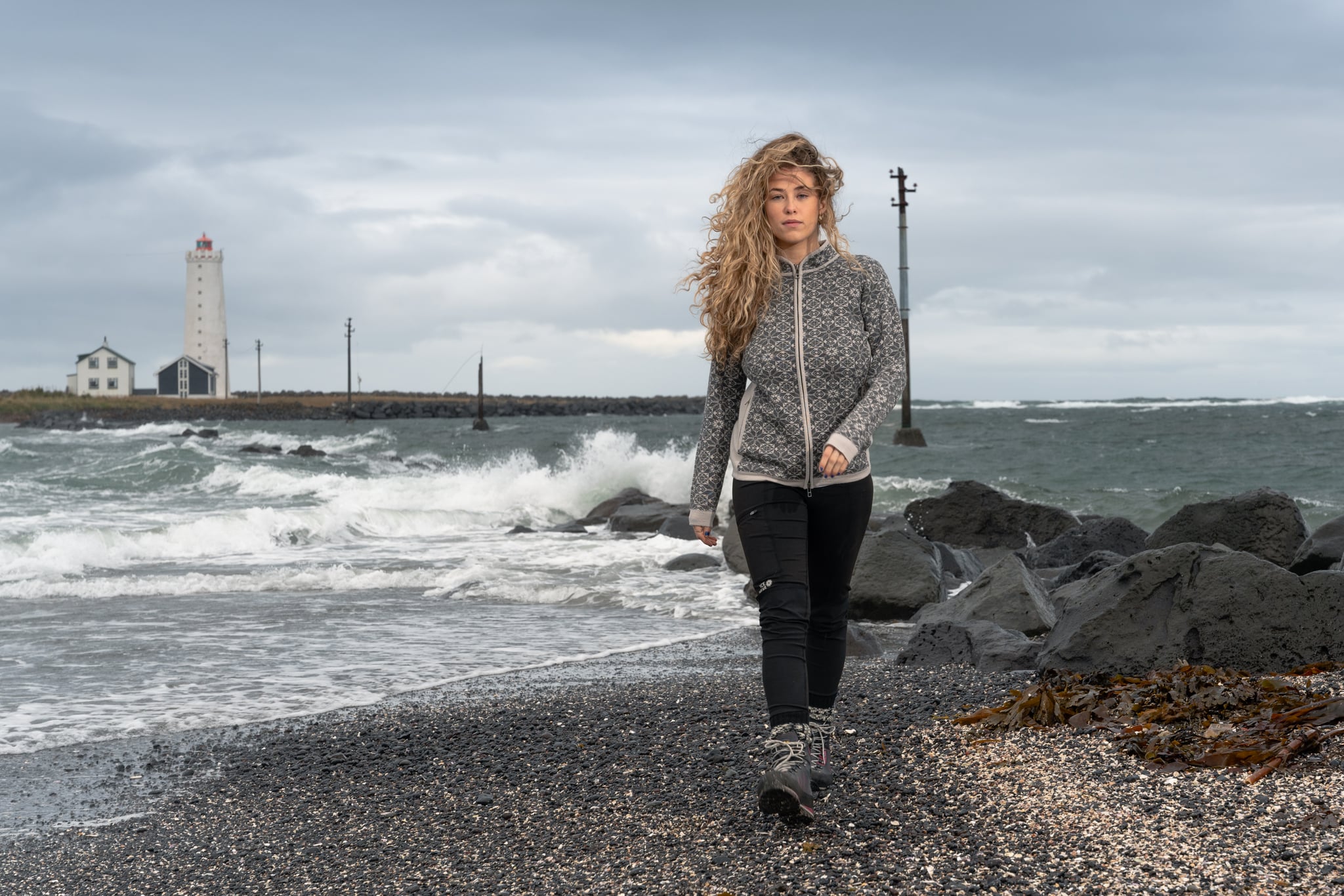Árnes Scandinavian design Cardigan