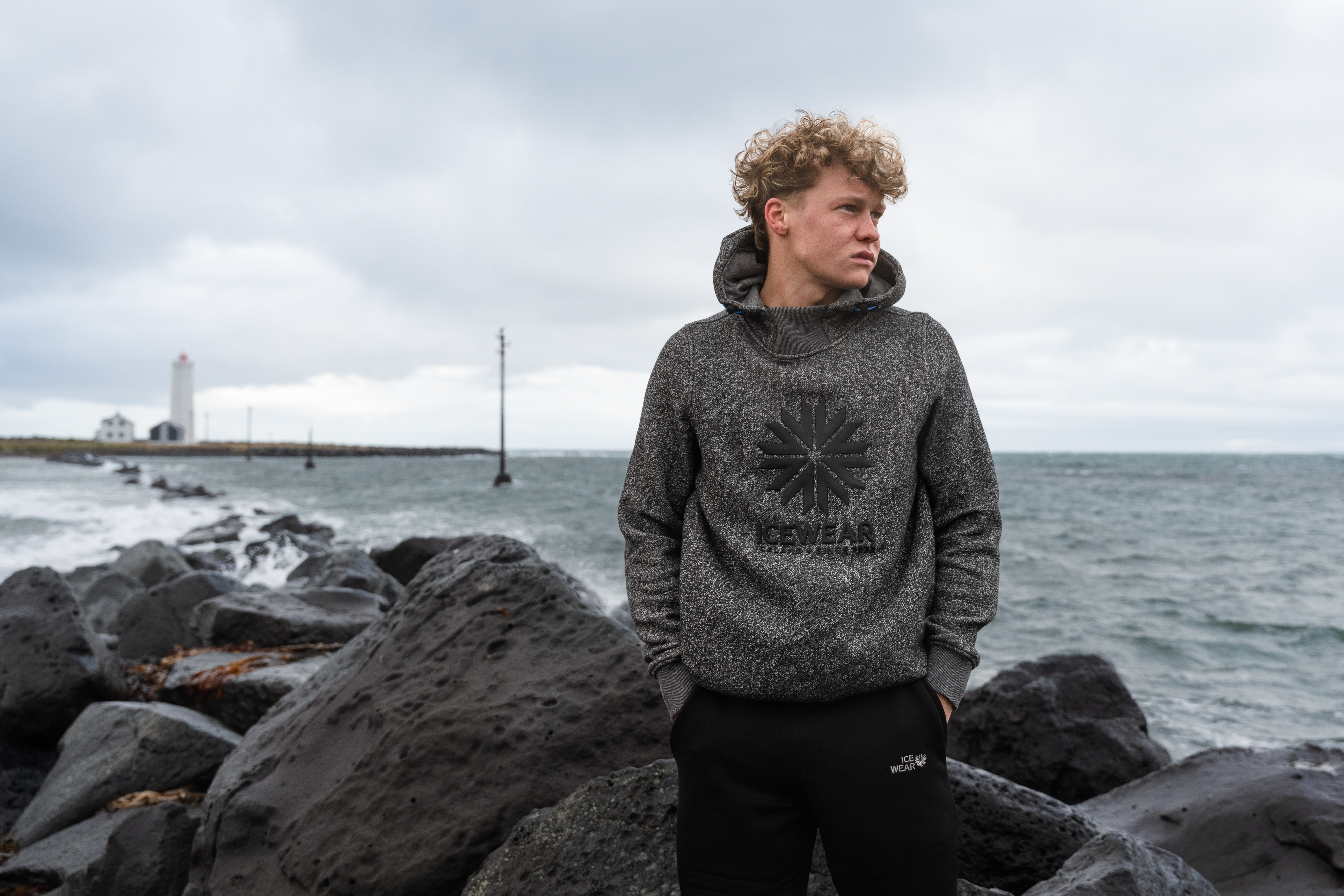 Skarðsfjörður hooded sweatshirt