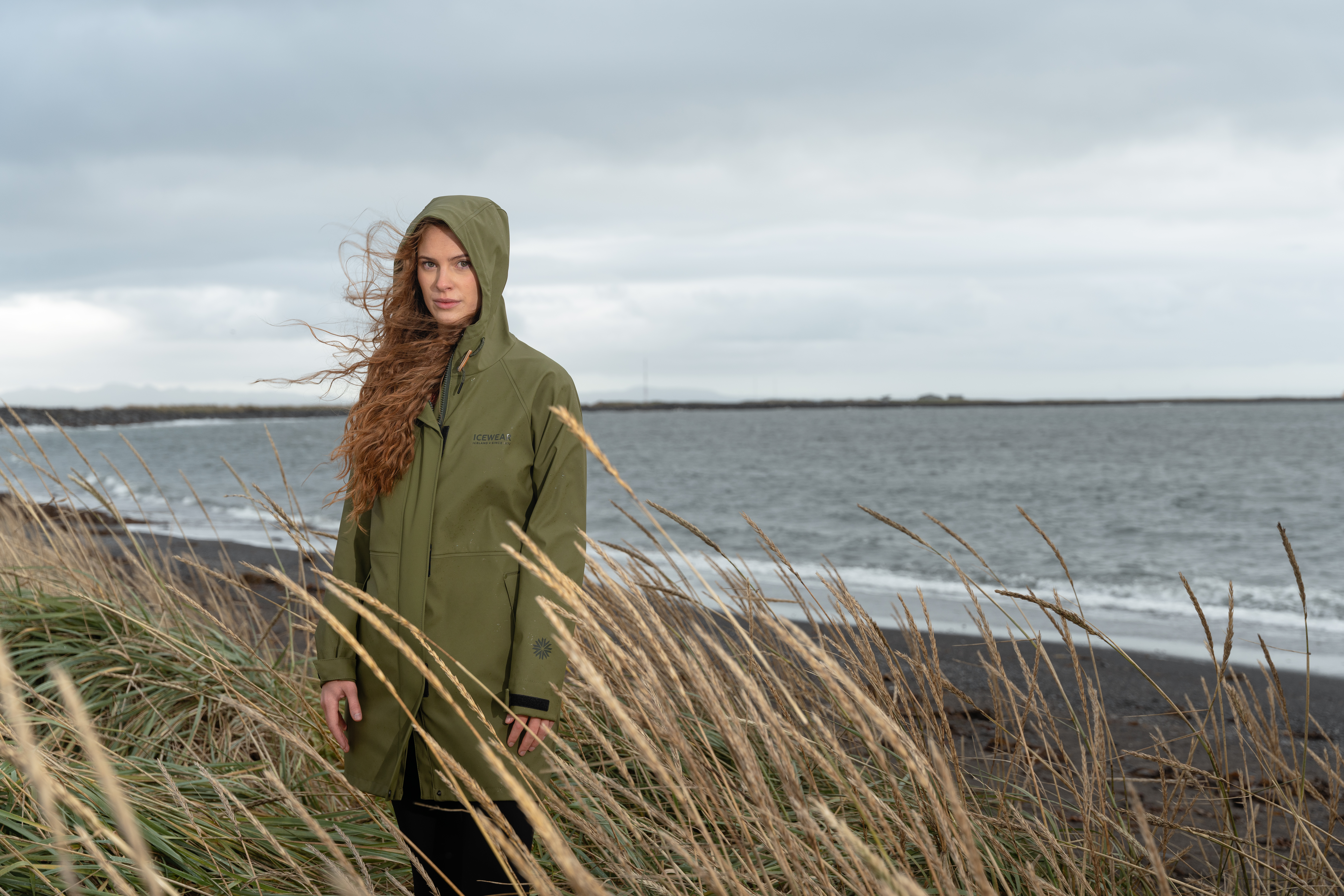 Dögg women´s long rain jacket