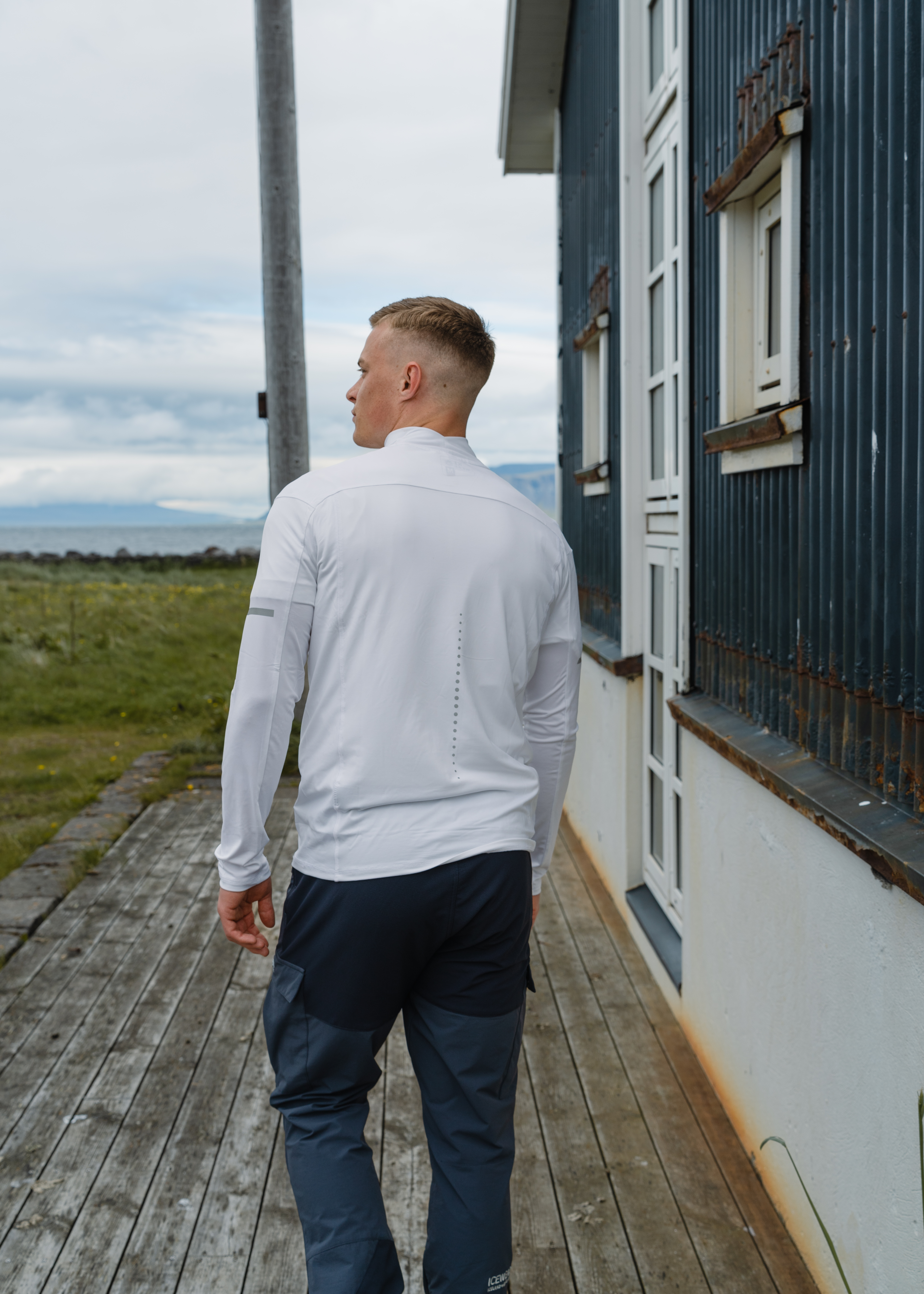 Skógar síðermabolur í herrasniði Skógar síðermabolur í herrasniði