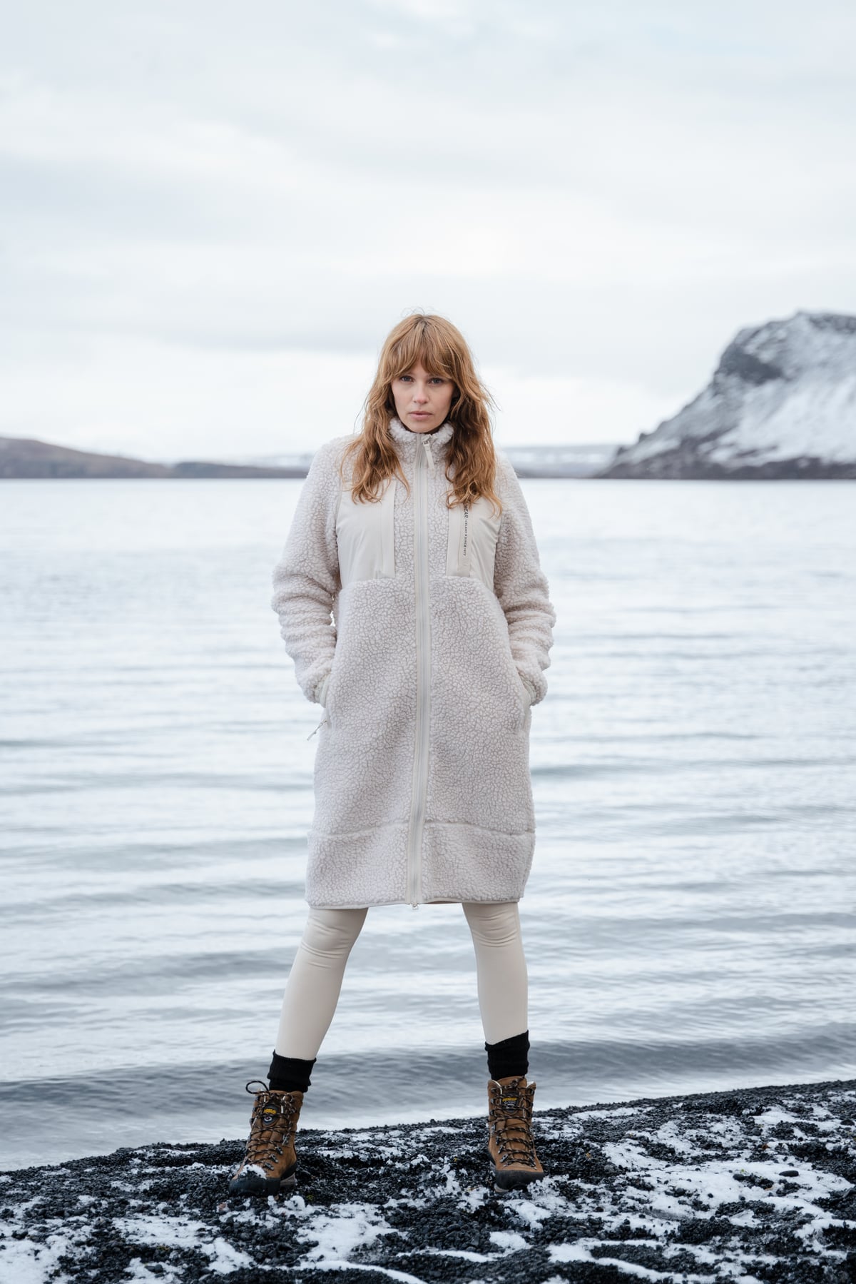 woman on the beach