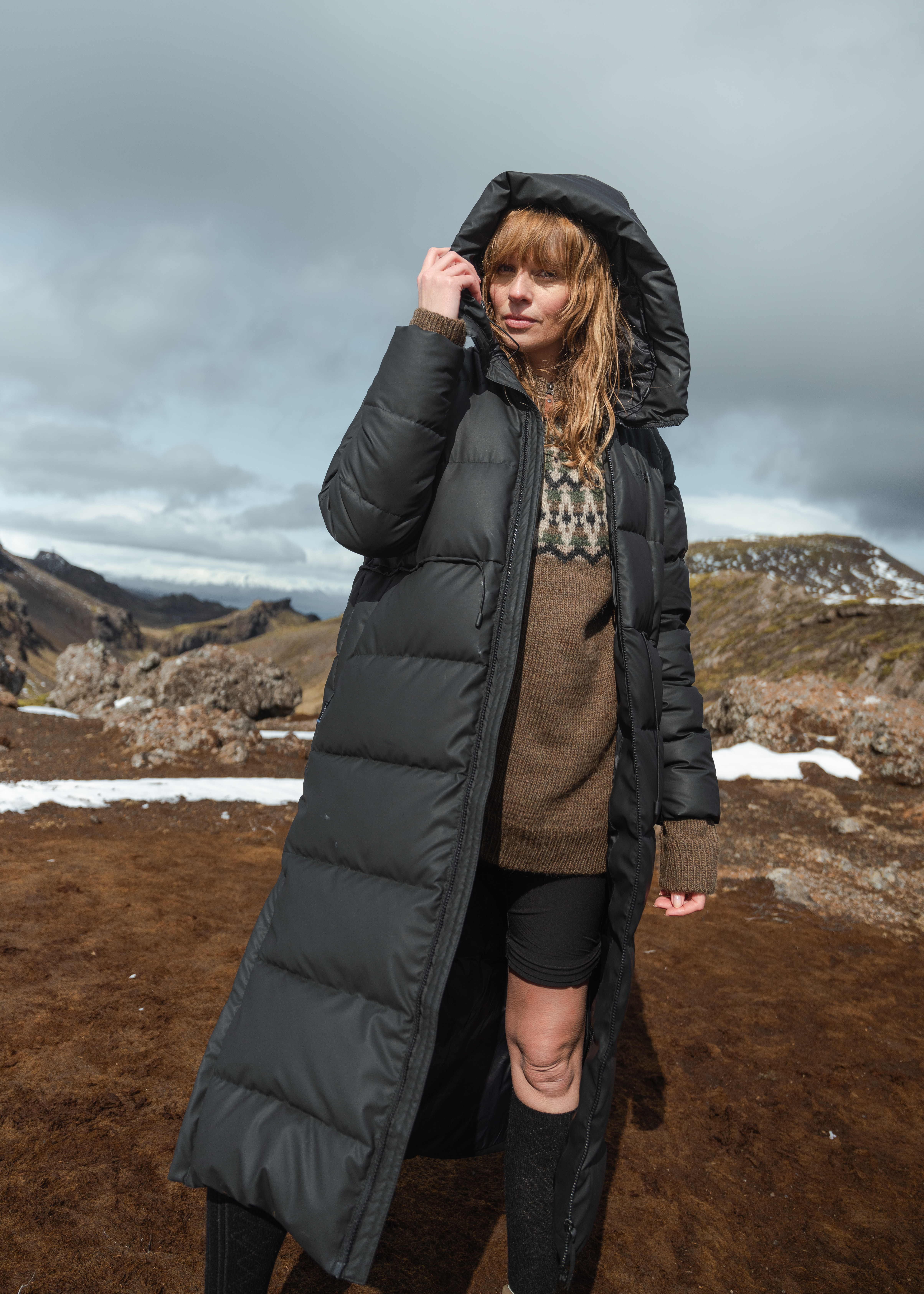 KÖTLUJÖKULL Icelandic Wool Fill Coat
