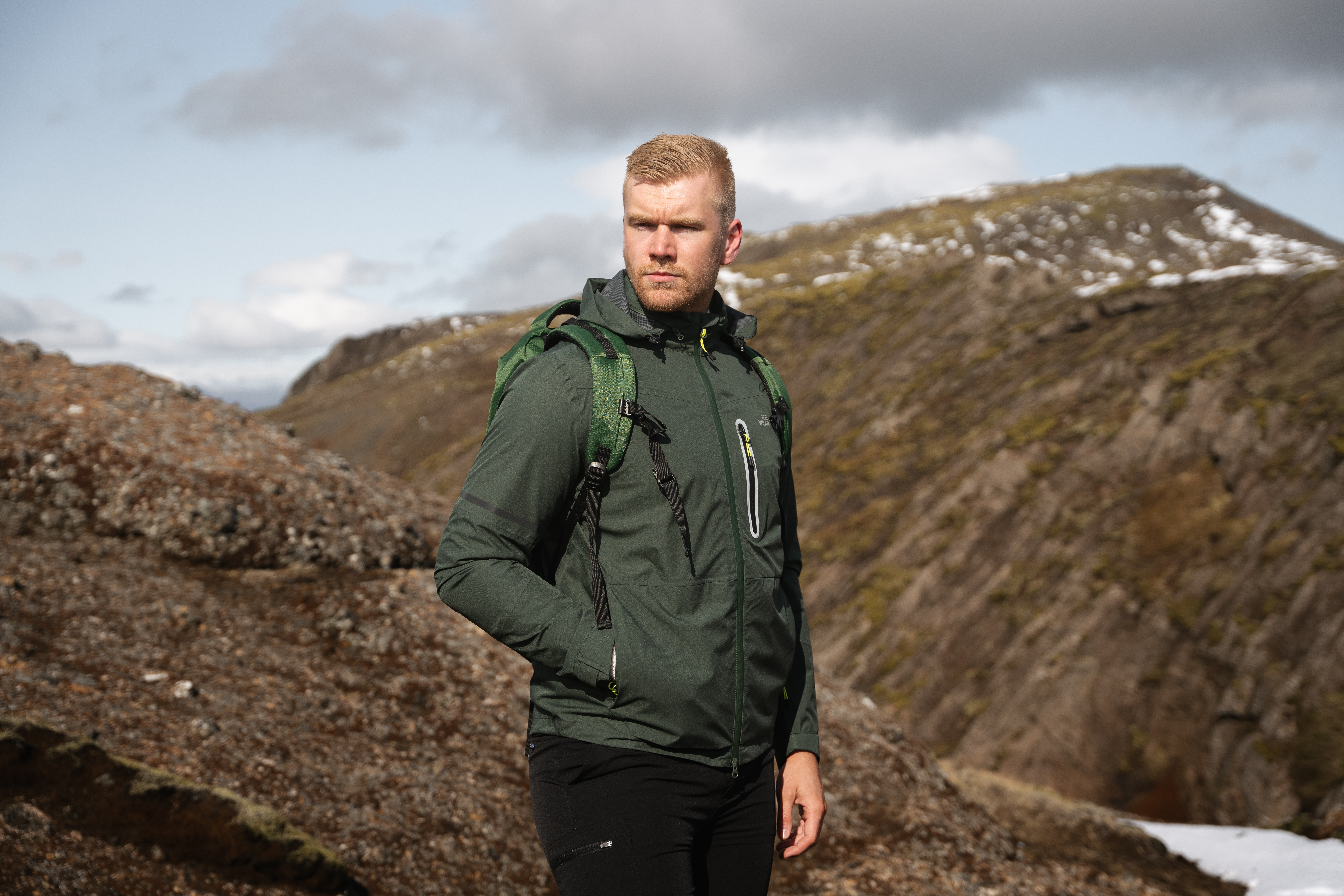 Skógafoss veste de pluie pour homme
