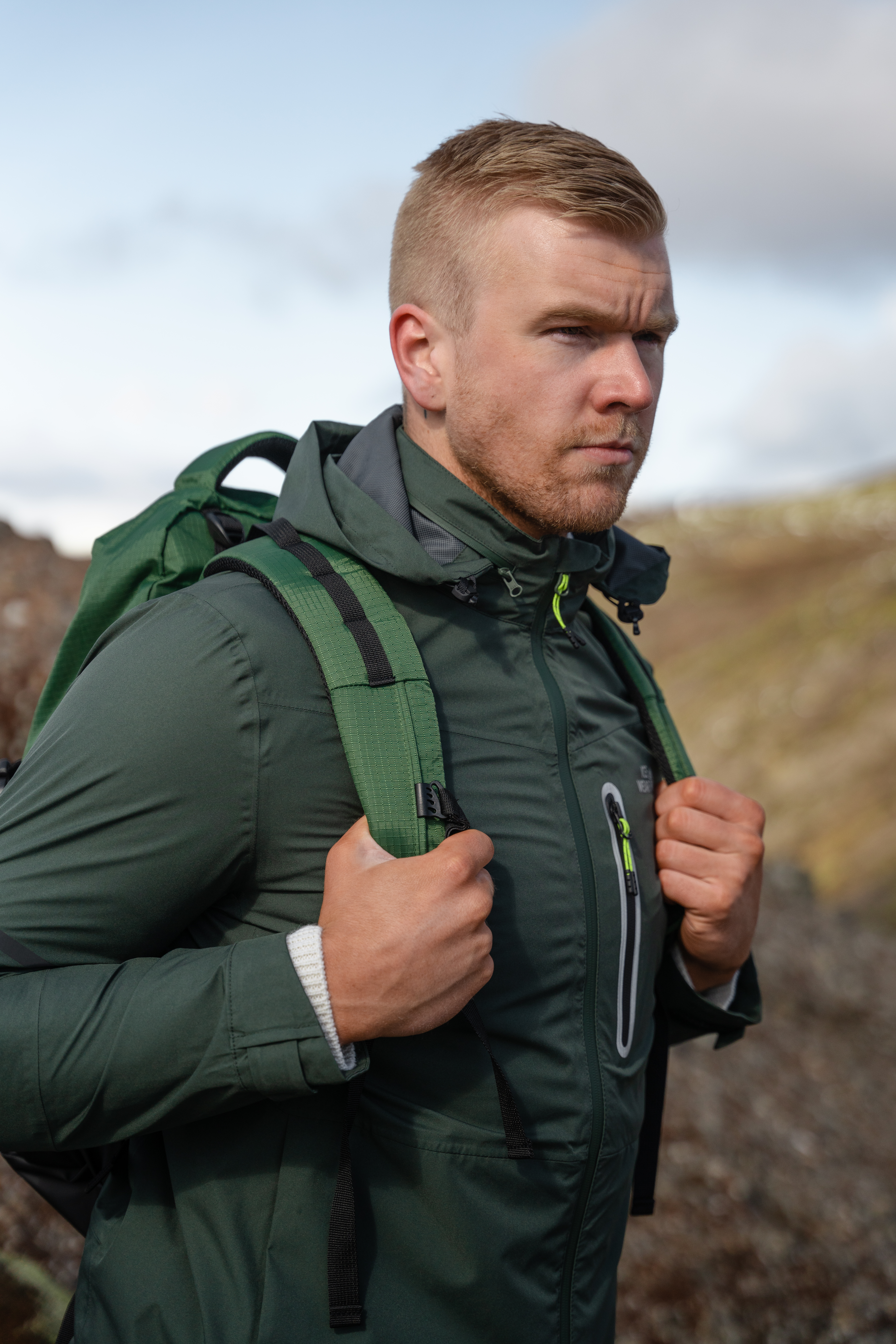 Skógafoss veste de pluie pour homme