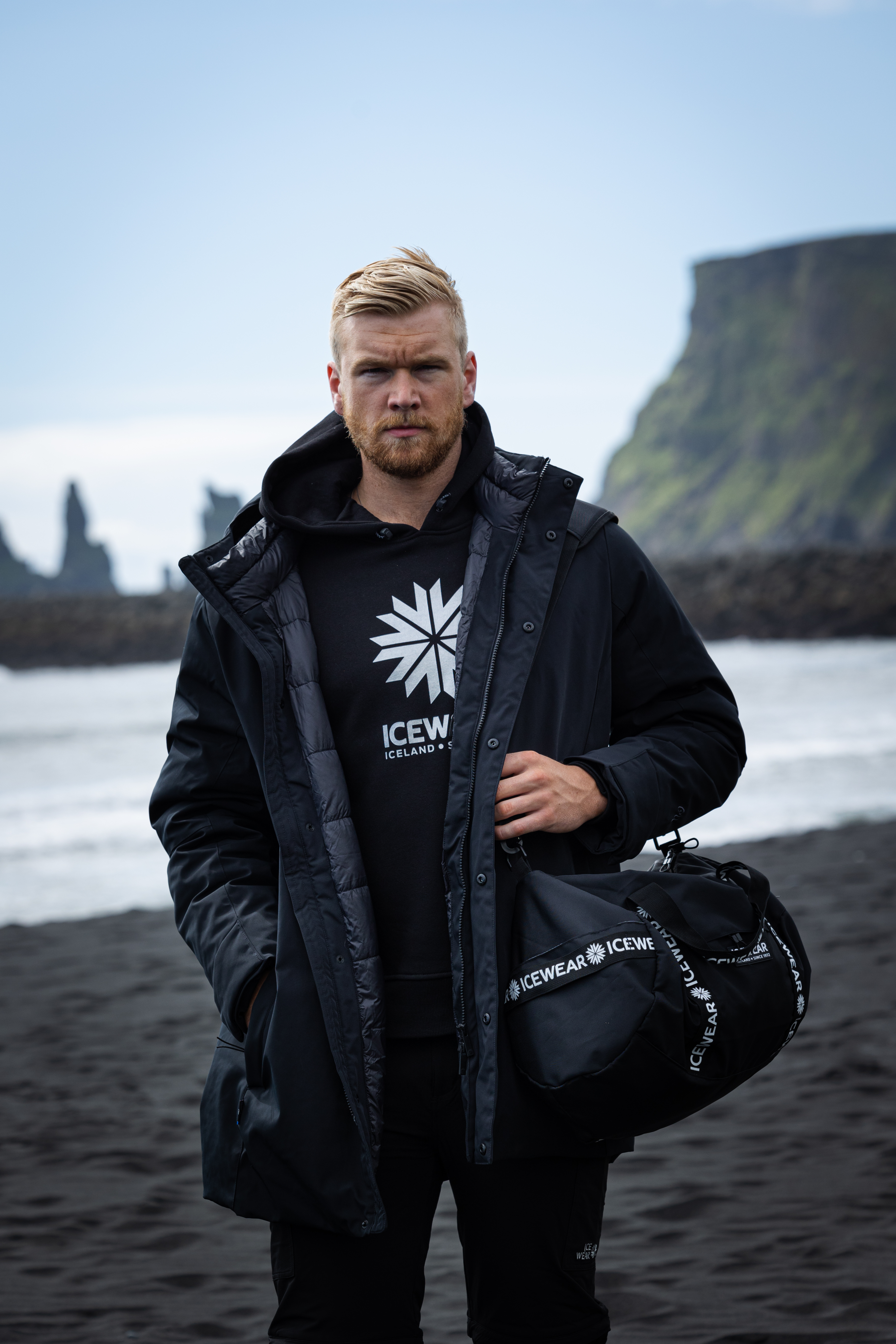 Lónsvík Unisex Hoodie with Logo