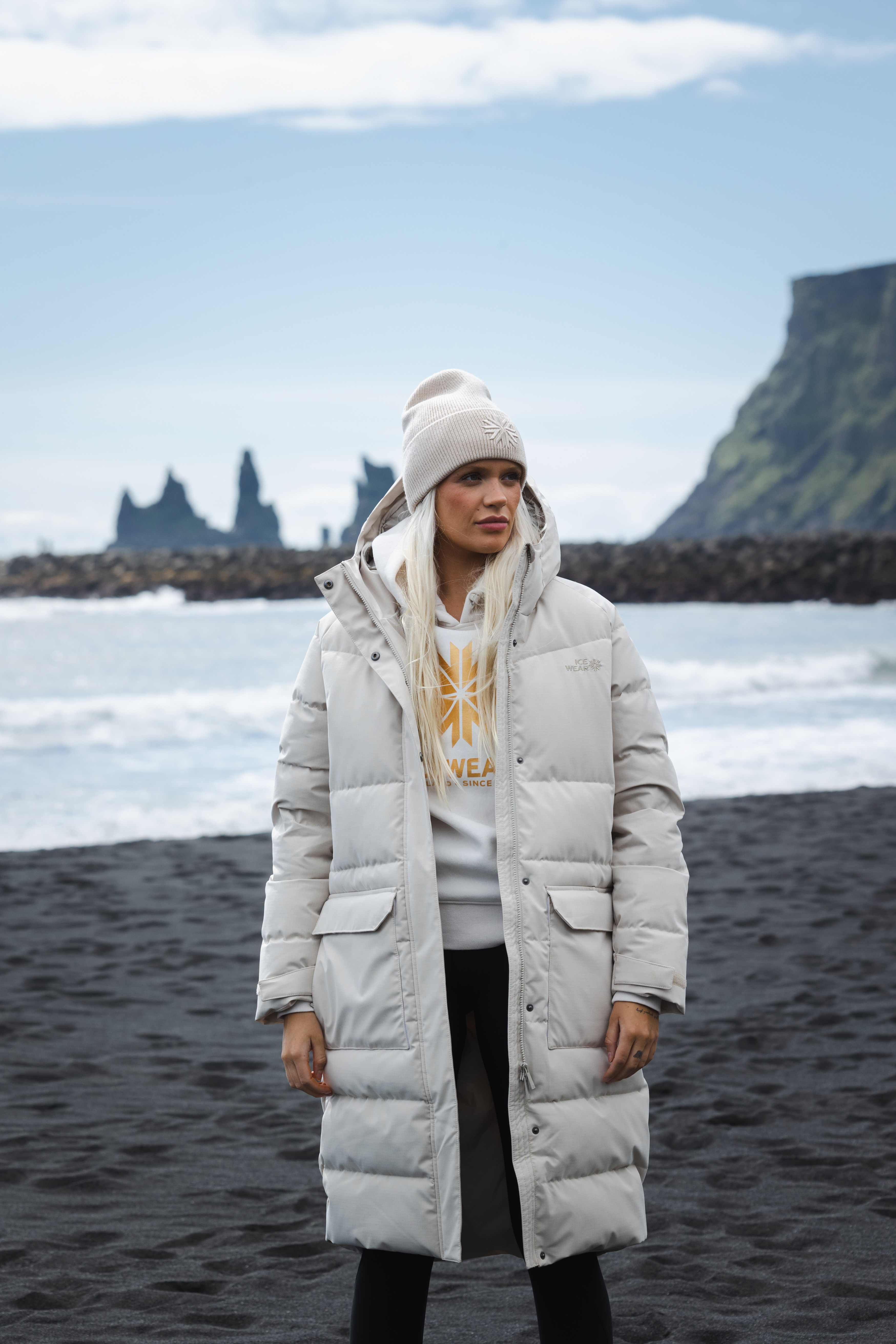 Lónsvík Unisex Hoodie with Logo