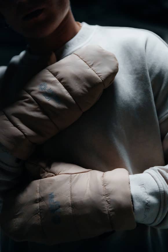 Icelandic wool insulated mittens