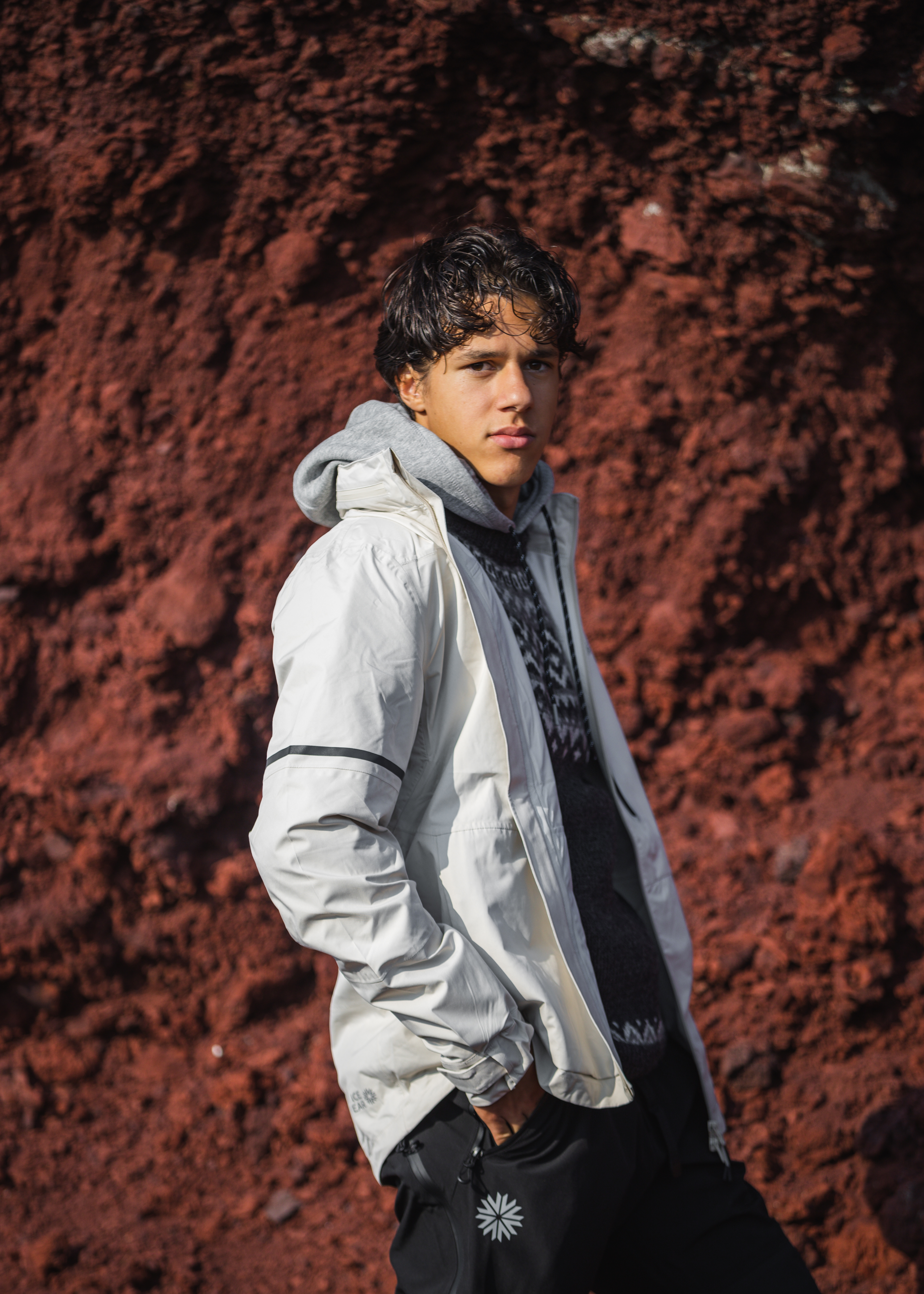 Skógafoss veste de pluie pour homme