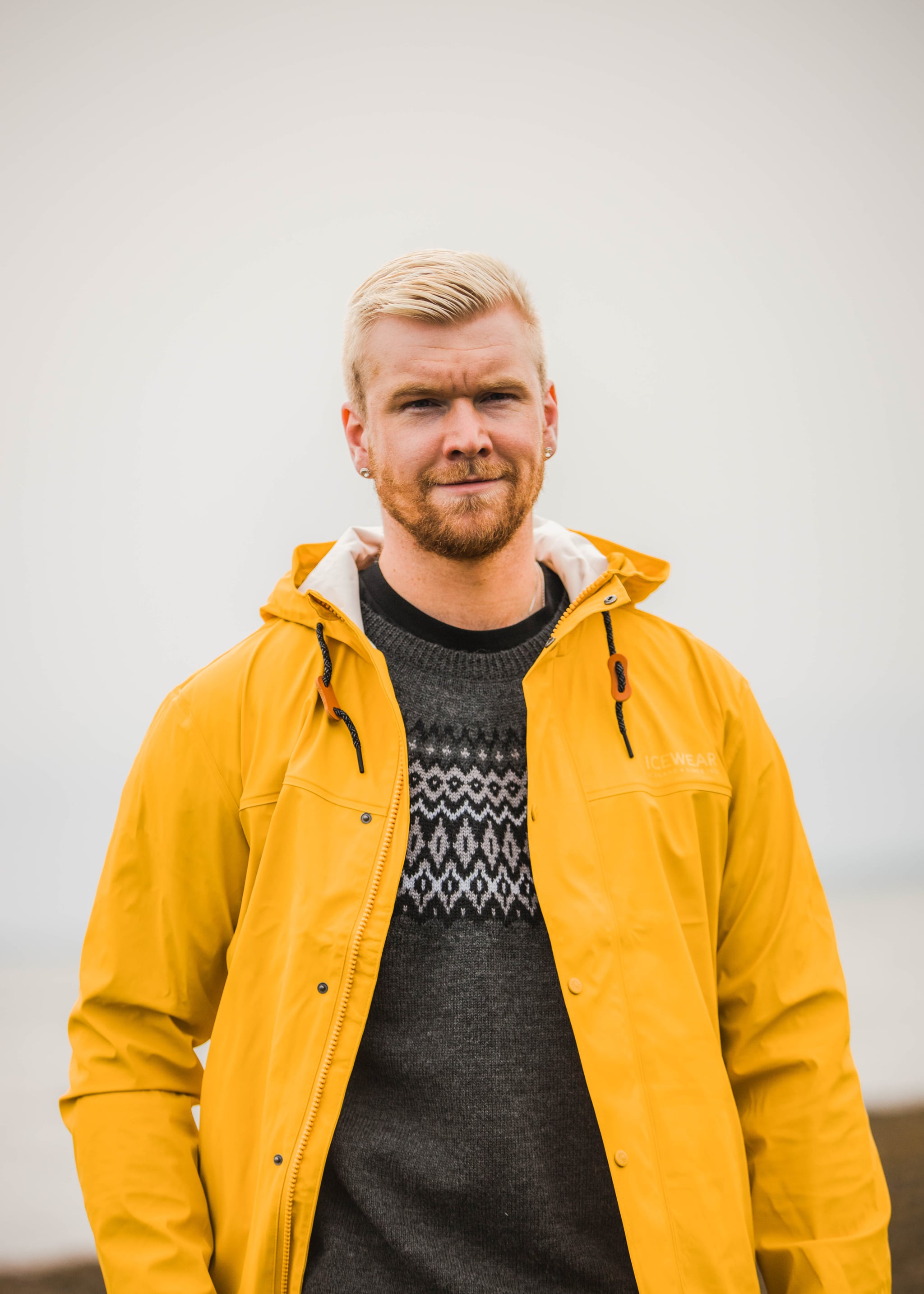 Daði klassischer Regenmantel