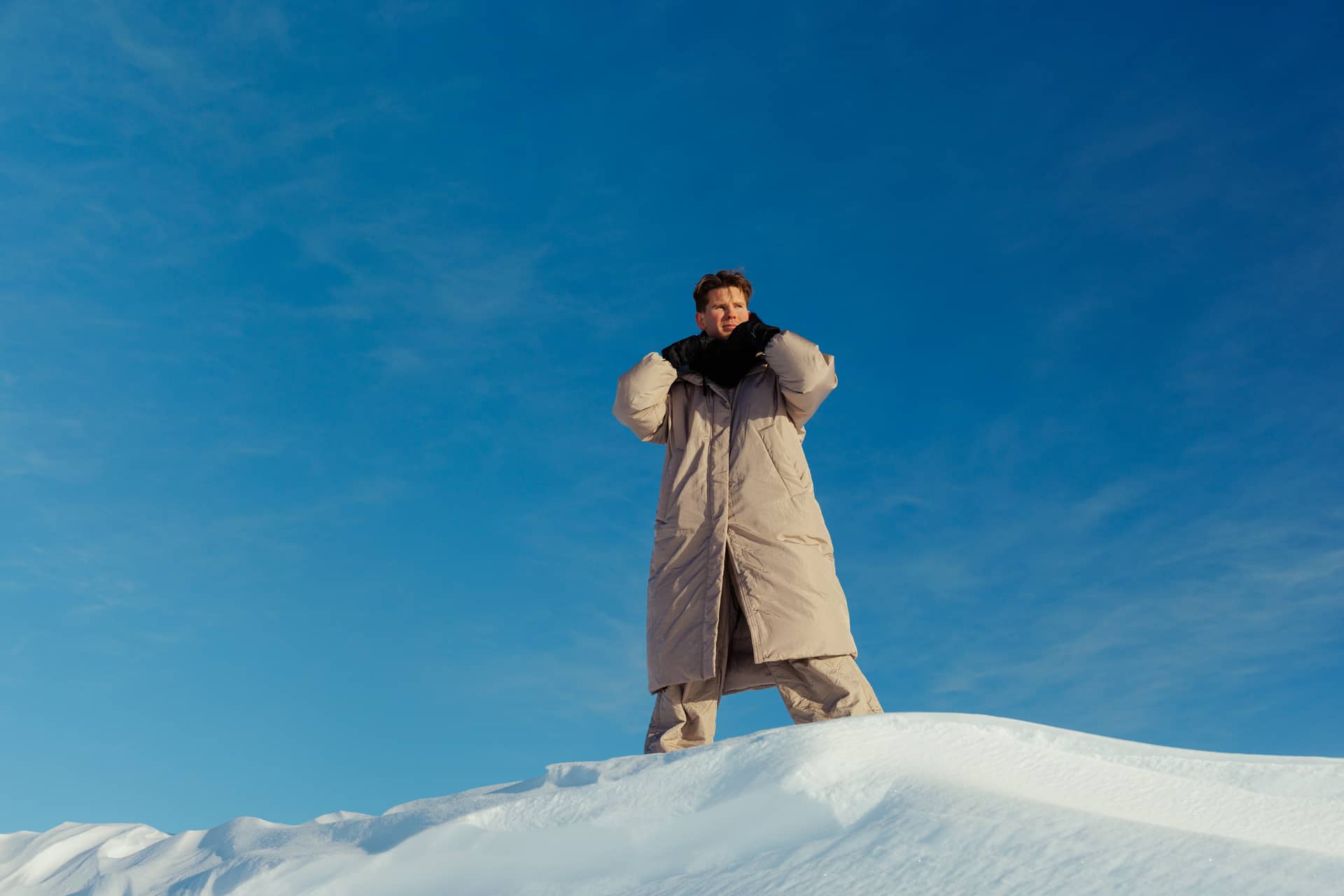 Men's parkas