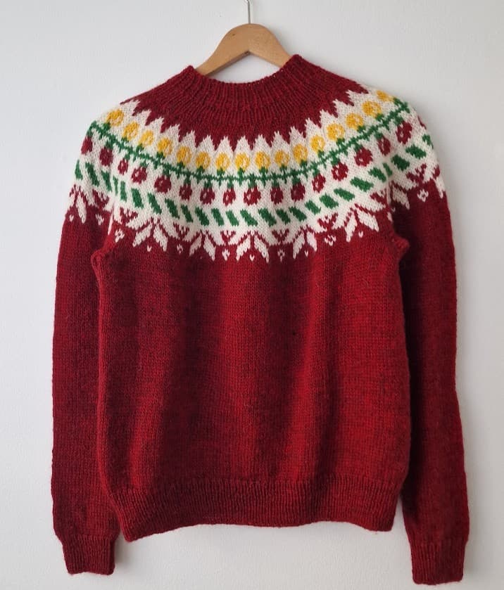 Jólapeysa christmas sweater knitting pattern