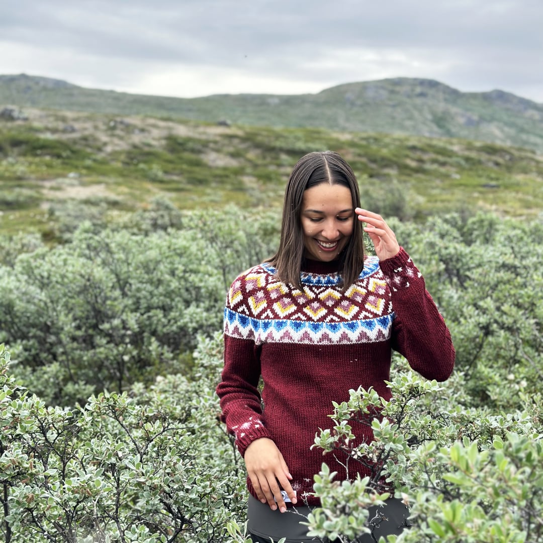 Maalia Modèle de pull du Groenland