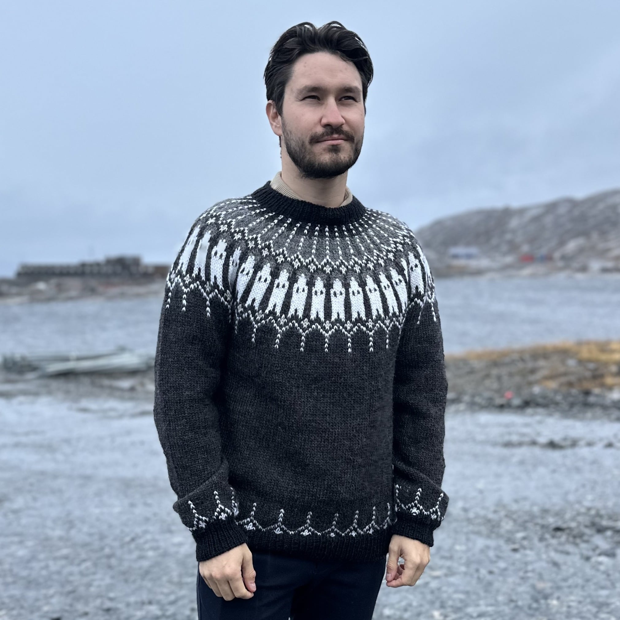 Salik men's sweater knitting pattern Salik men's sweater knitting pattern