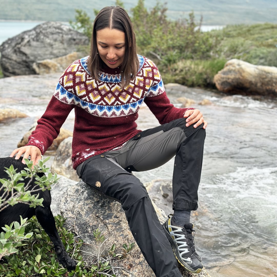 Maalia Modèle de pull du Groenland