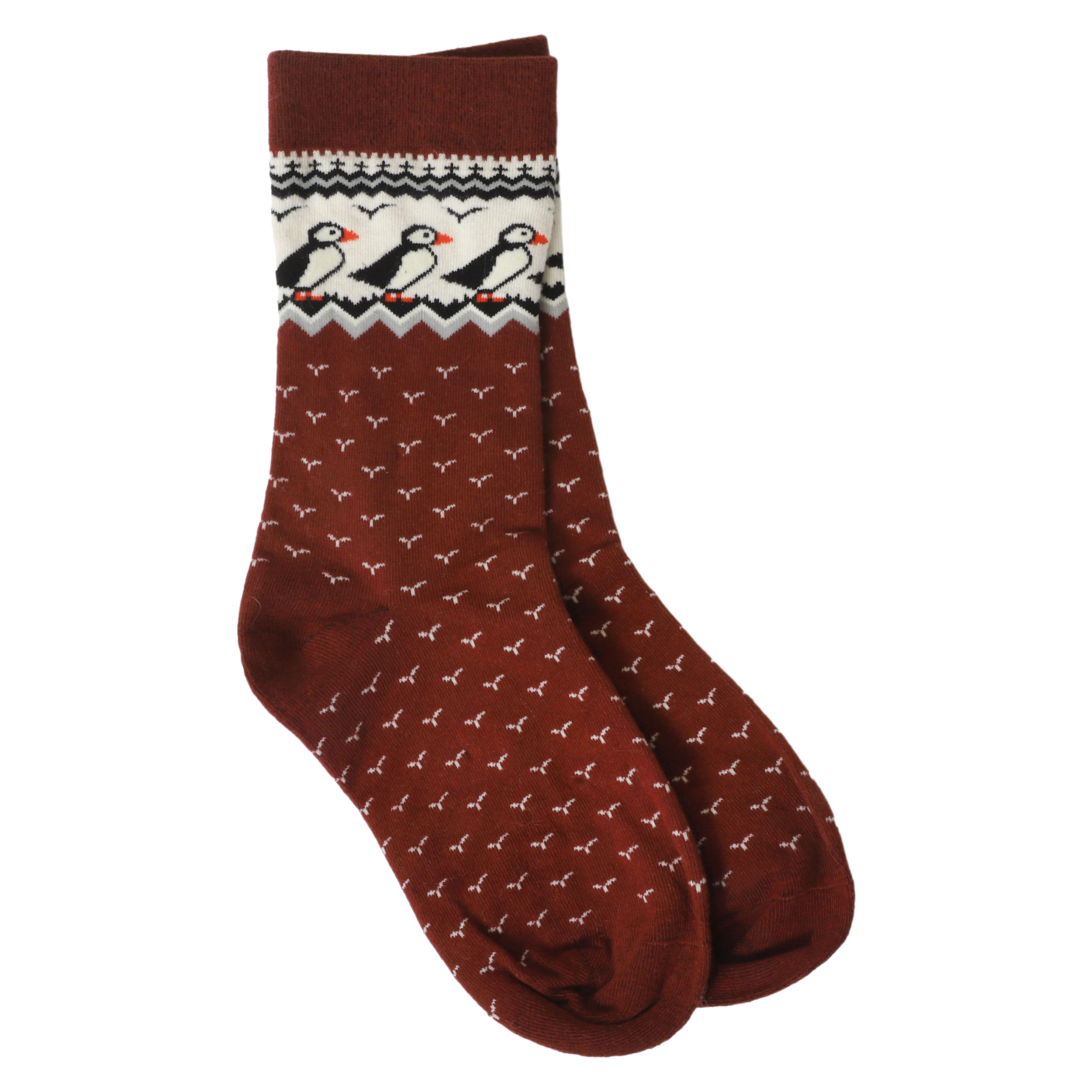 Lundaberg Chaussettes en coton Lundaberg avec motif macareux
