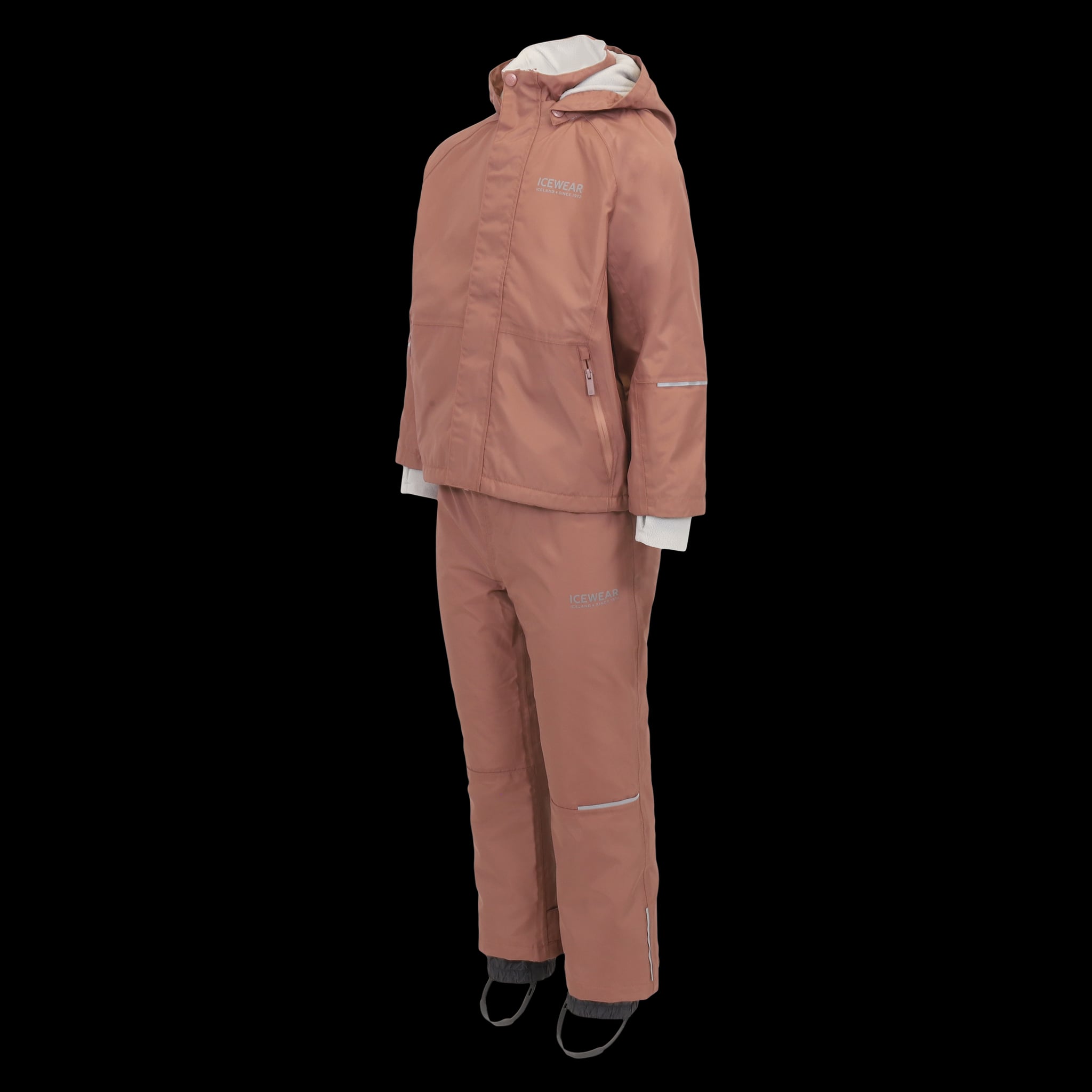 Eldur Fleece gefütterte Regenhose