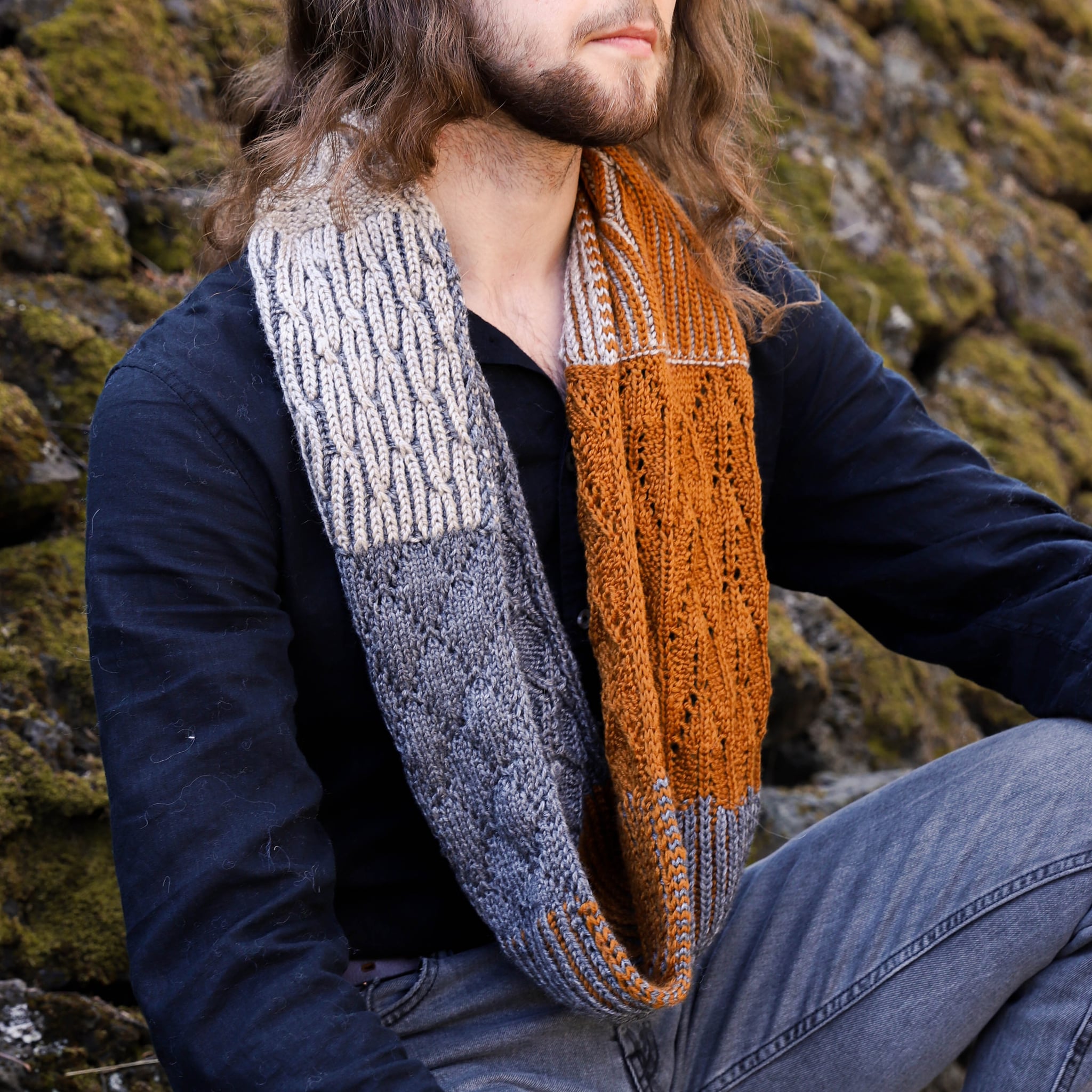 Multi cowl knitting pattern