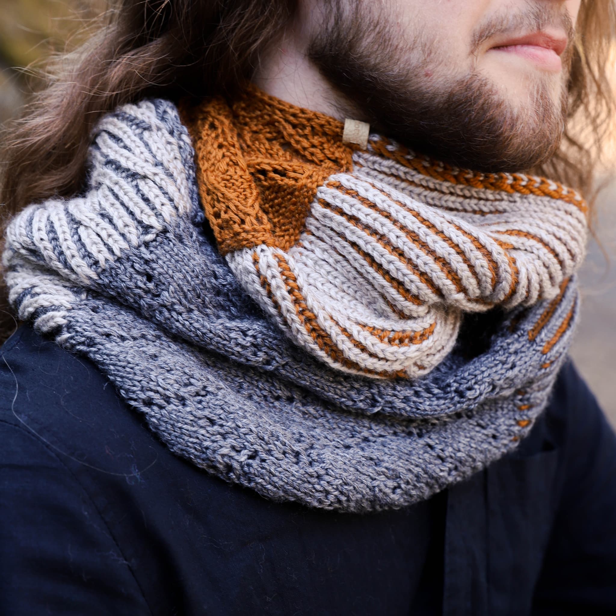 Multi cowl knitting pattern