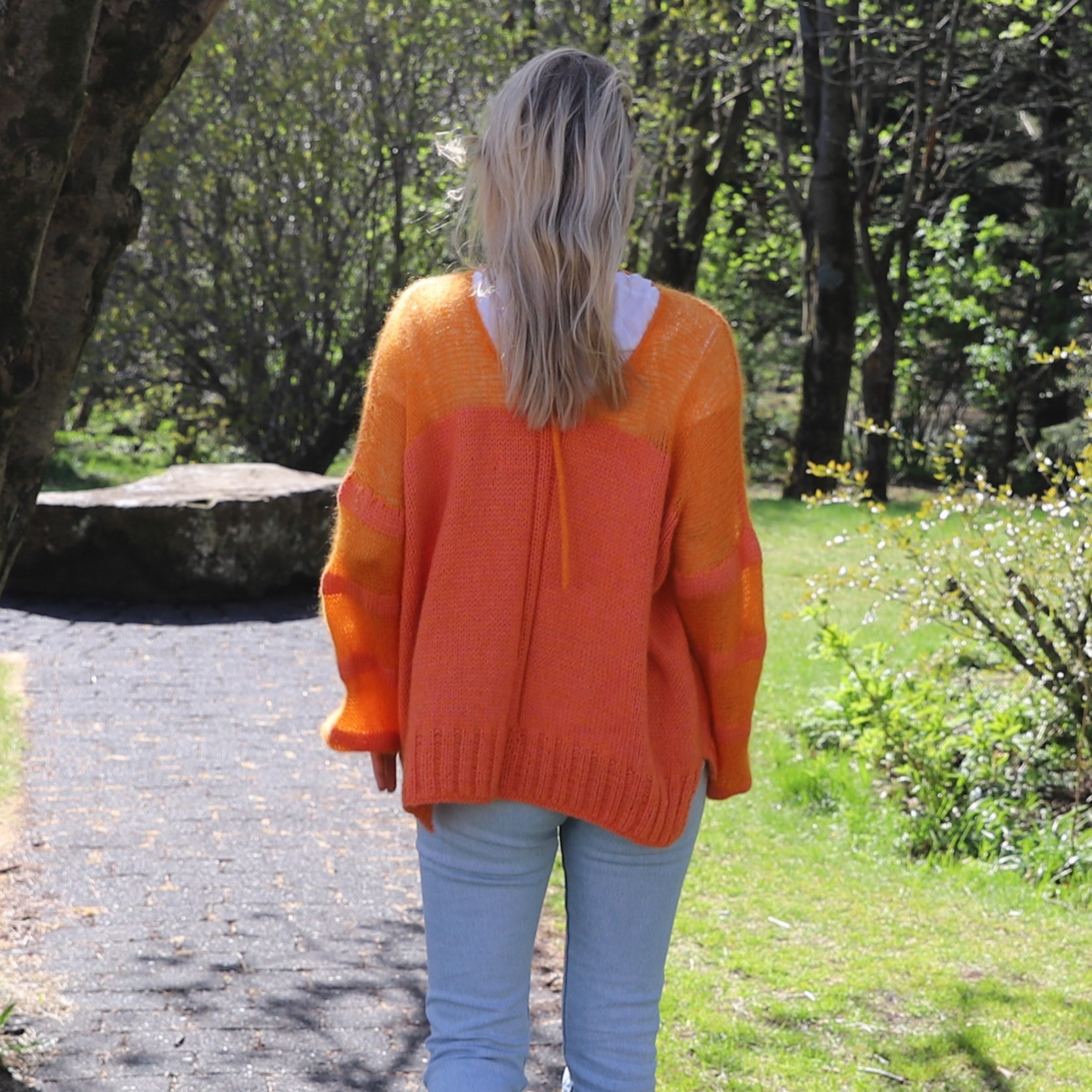 Randalína summer sweater knitting pattern