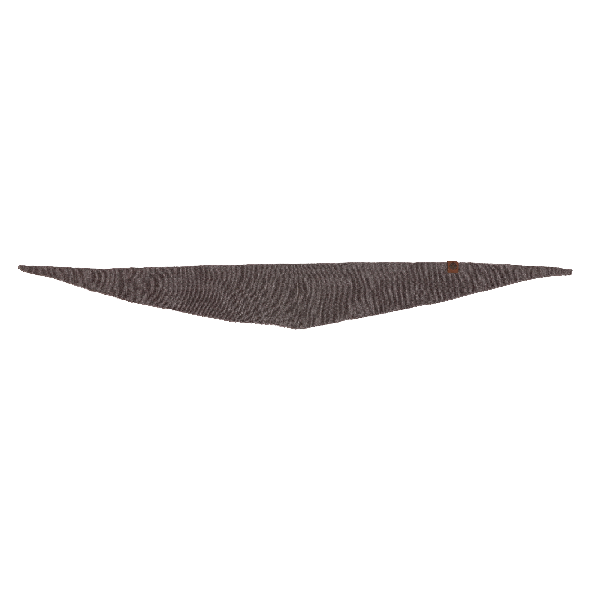 Bergshylur triangular merino blend scarf