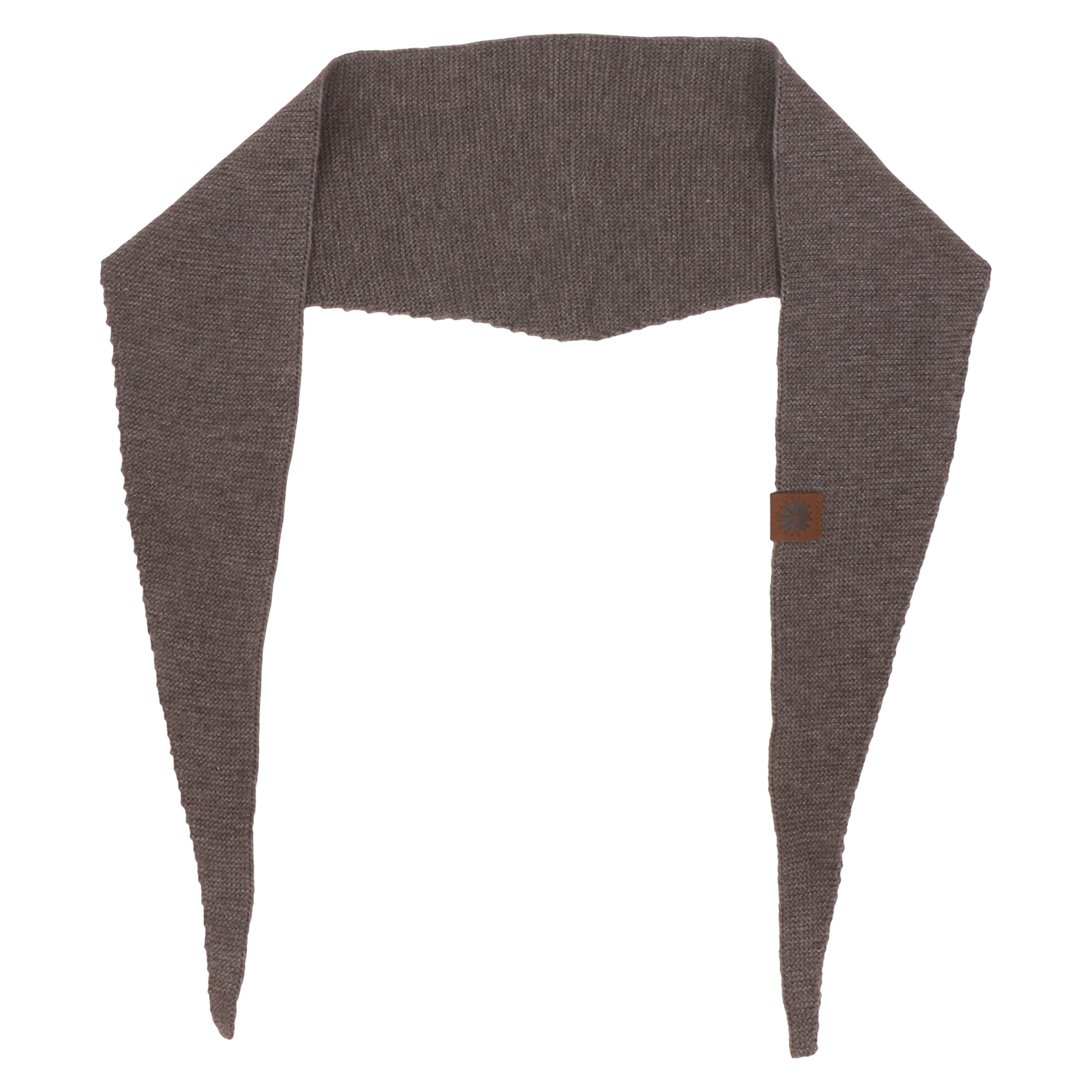 Bergshylur triangular merino blend scarf