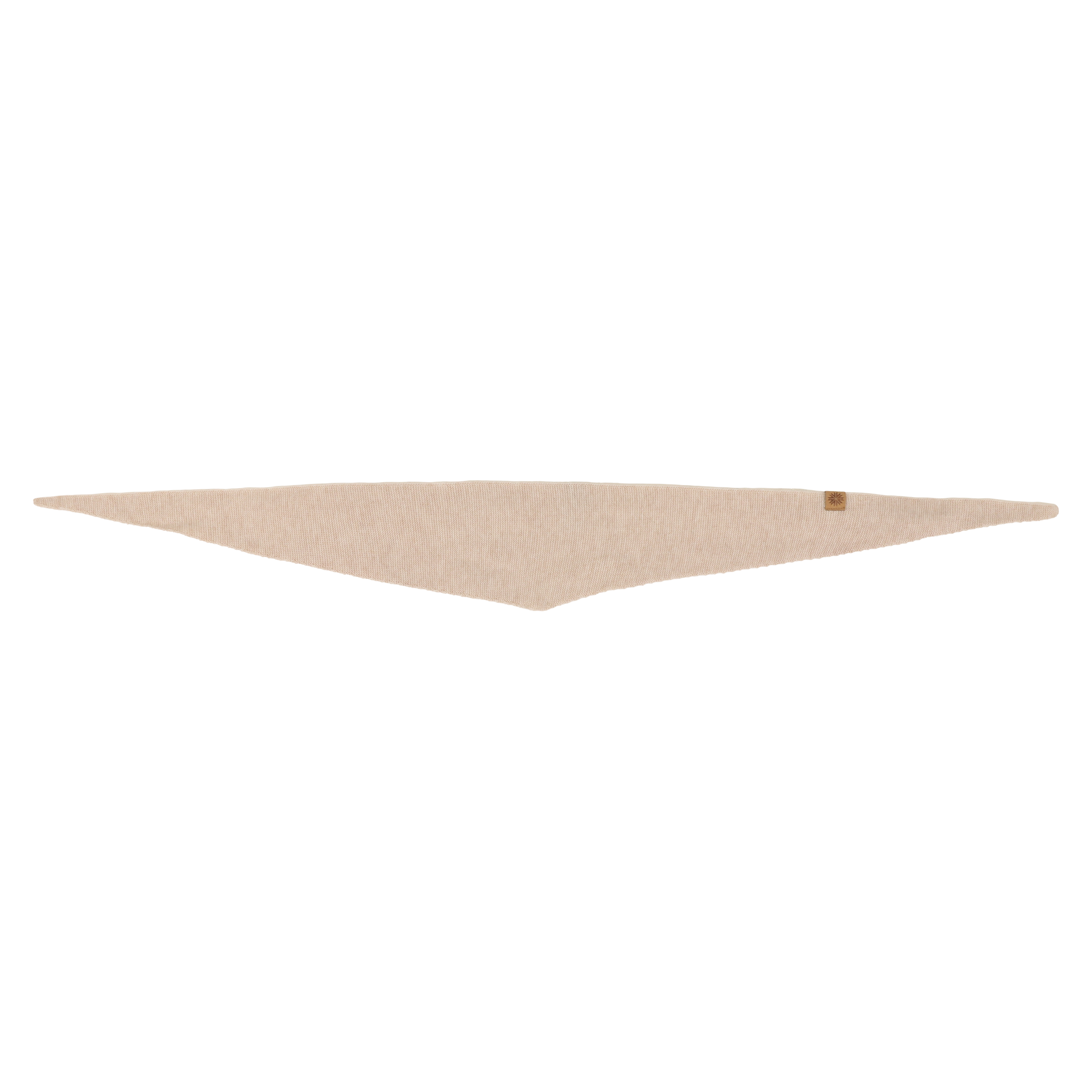 Bergshylur triangular merino blend scarf