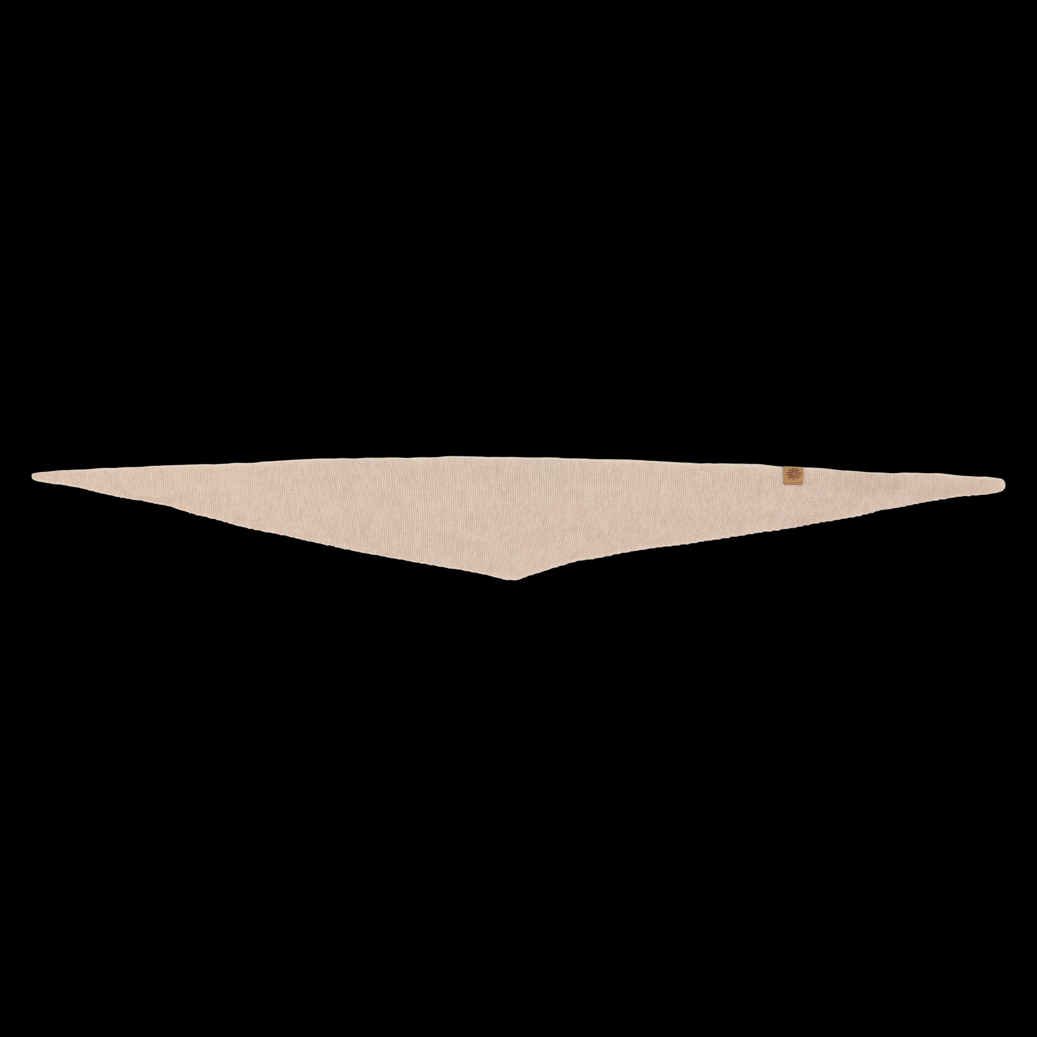 Bergshylur triangular merino blend scarf