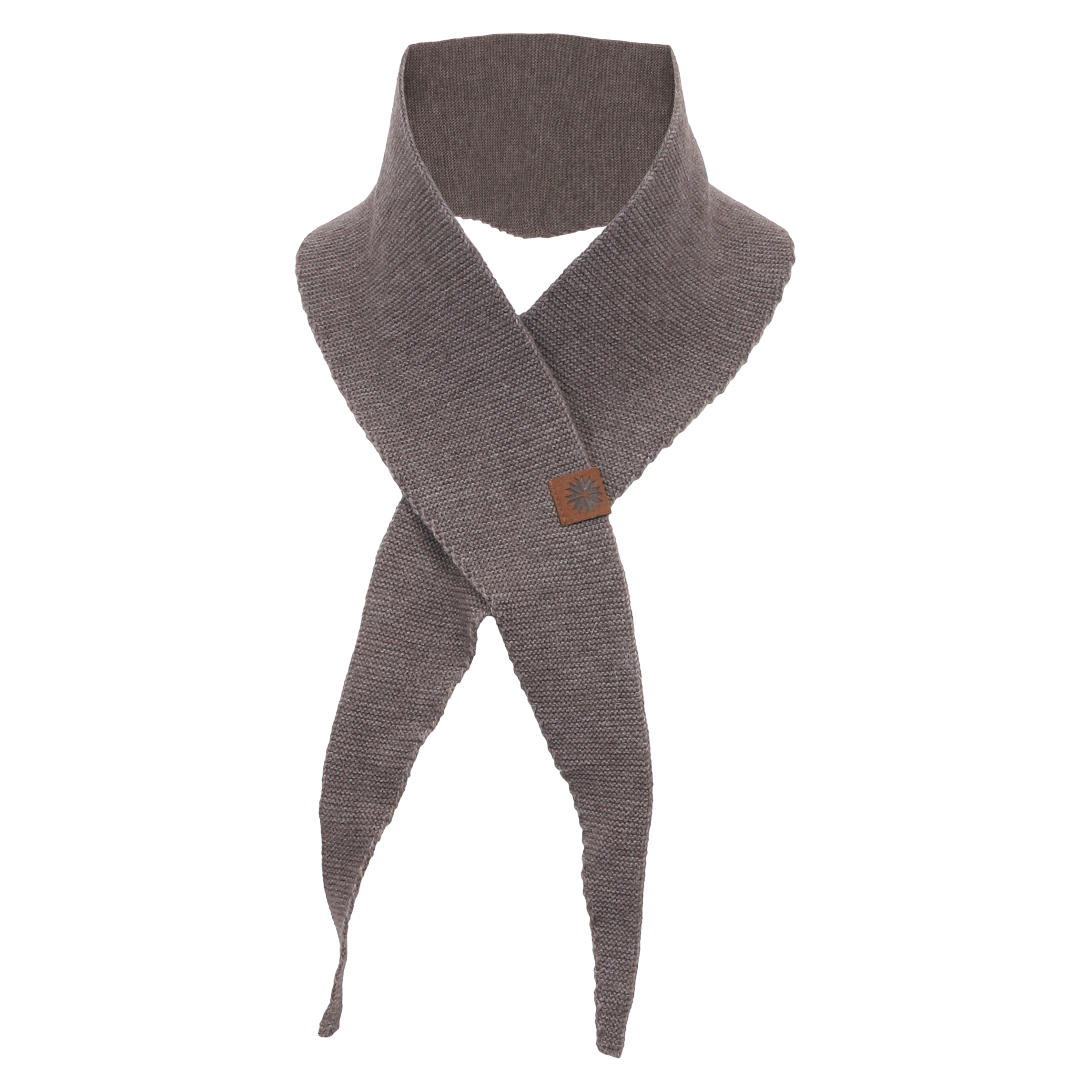 Bergshylur triangular merino blend scarf