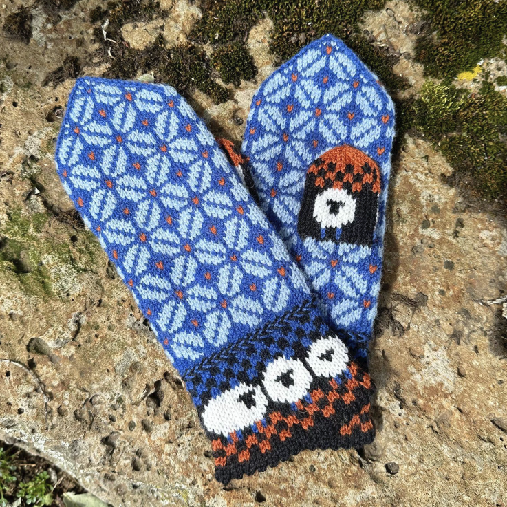 Hjörðin mittens knitting pattern