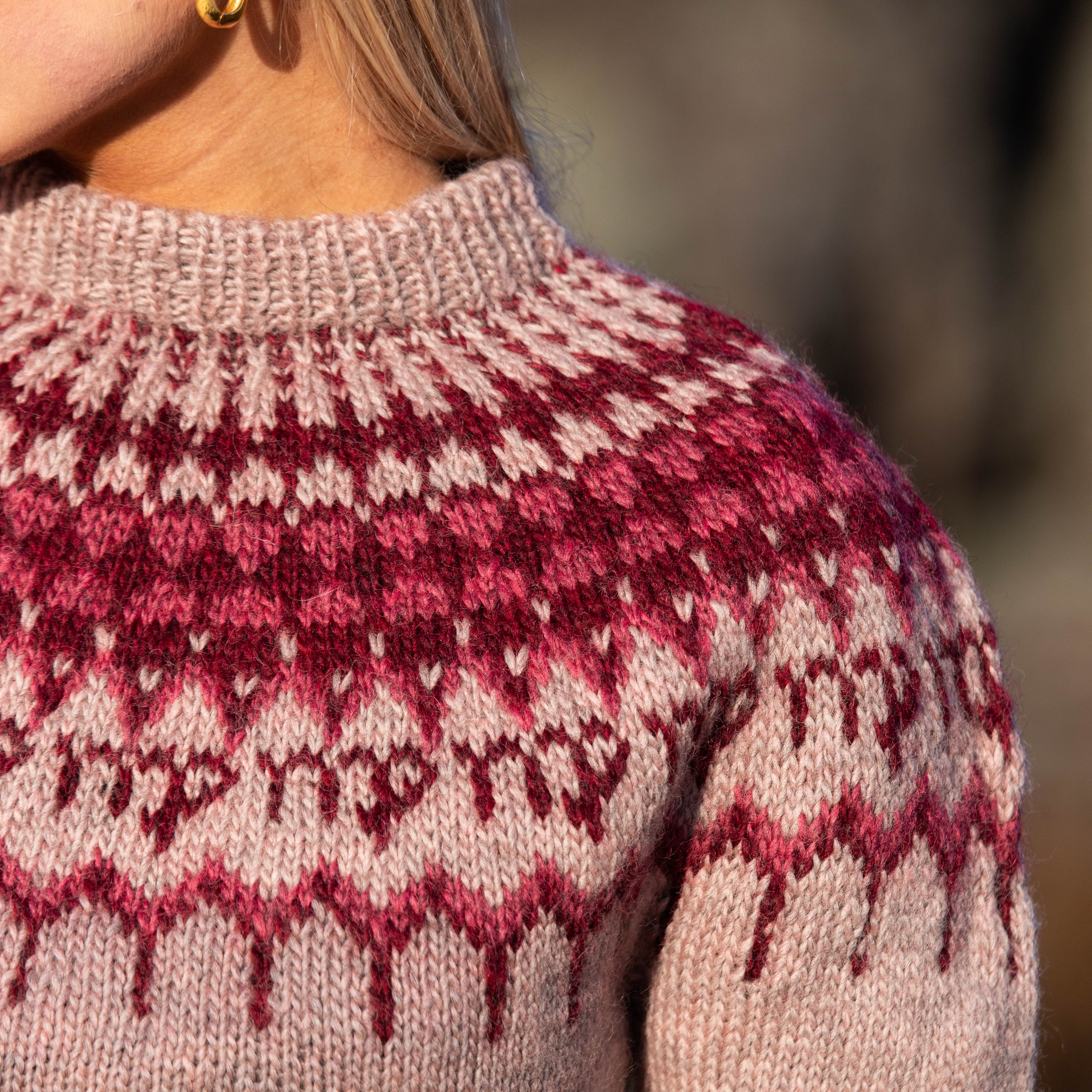 Virgo sweater knitting pattern Virgo sweater knitting pattern
