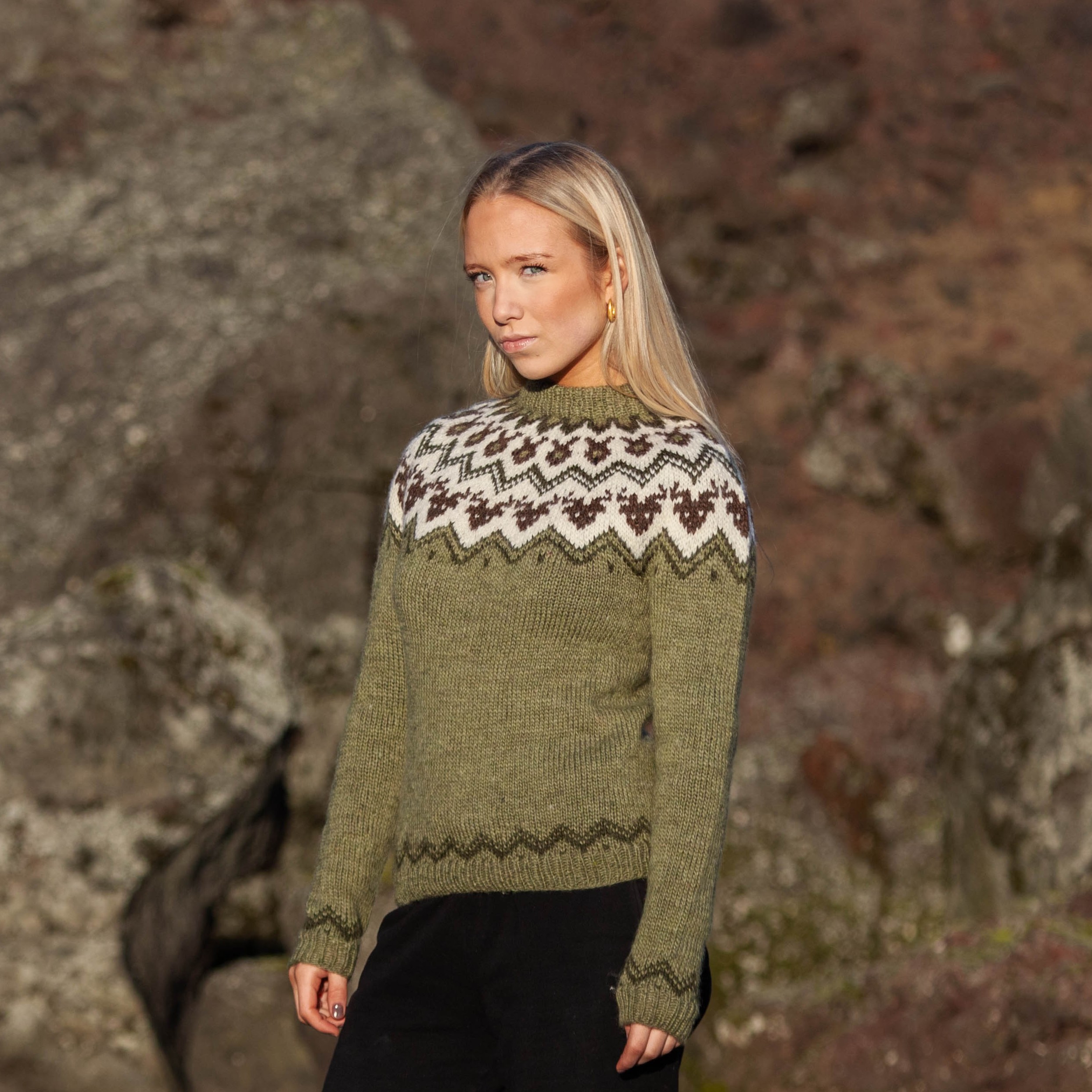 Taurus sweater knitting pattern