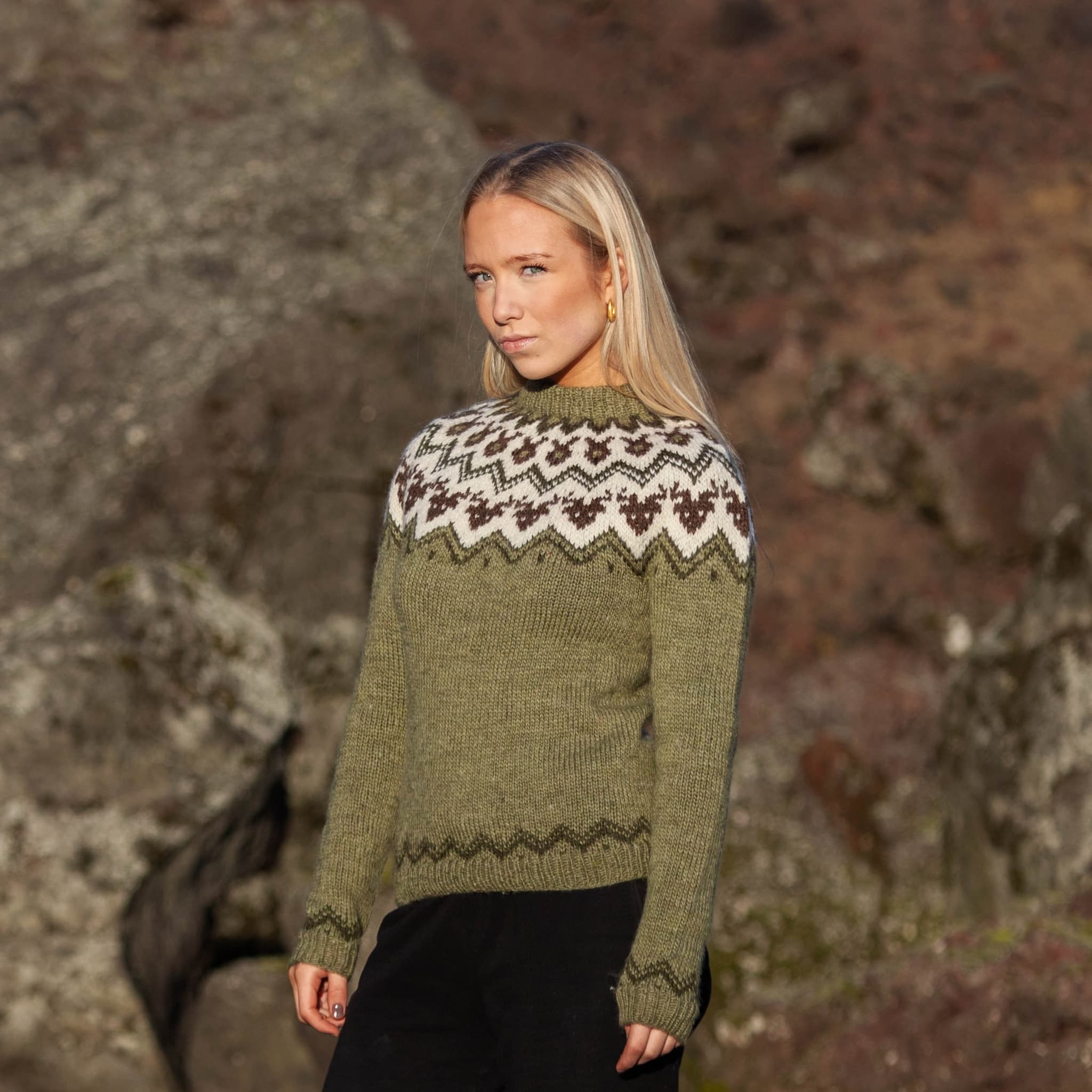 Taurus sweater knitting pattern