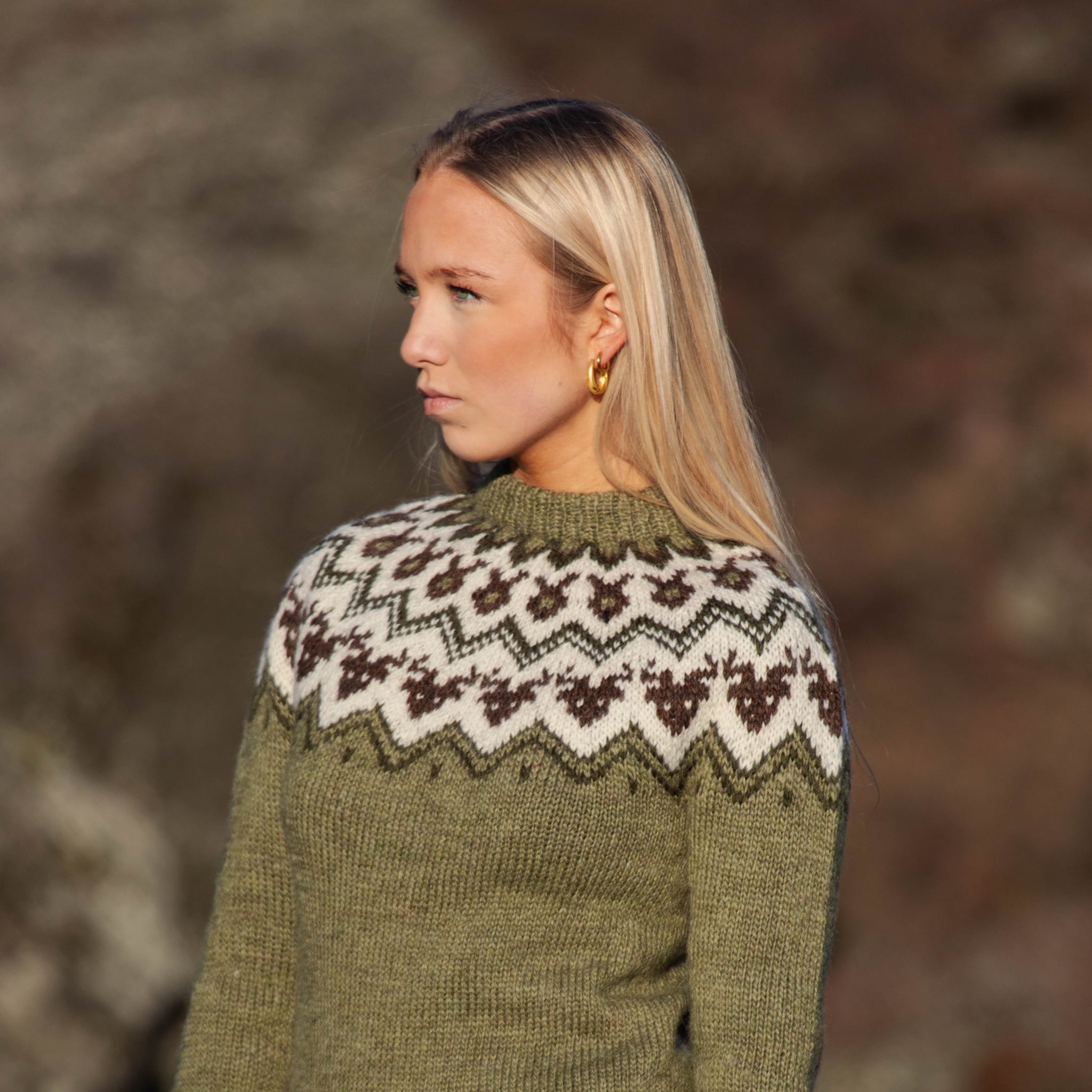 Taurus sweater knitting pattern
