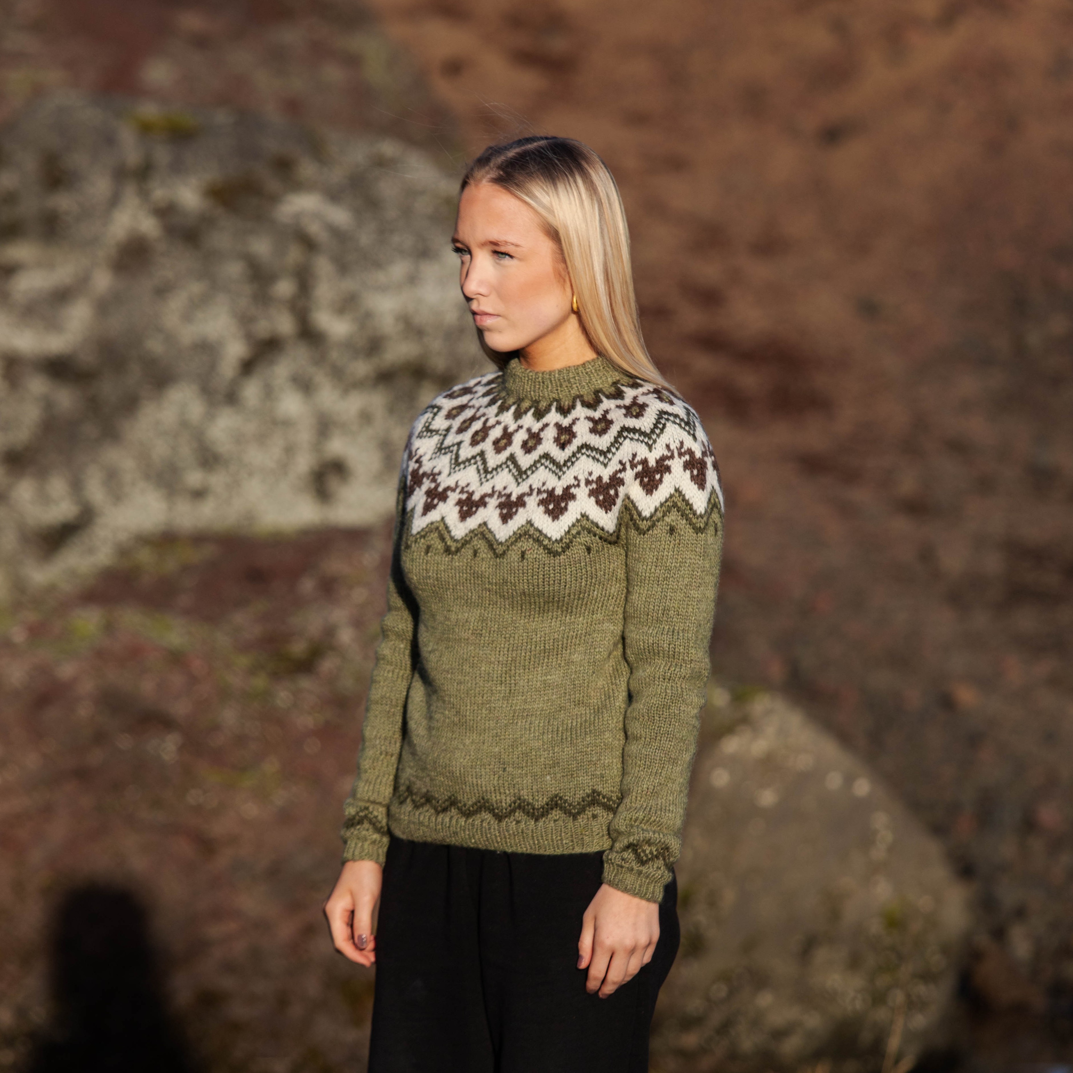 Taurus sweater knitting pattern