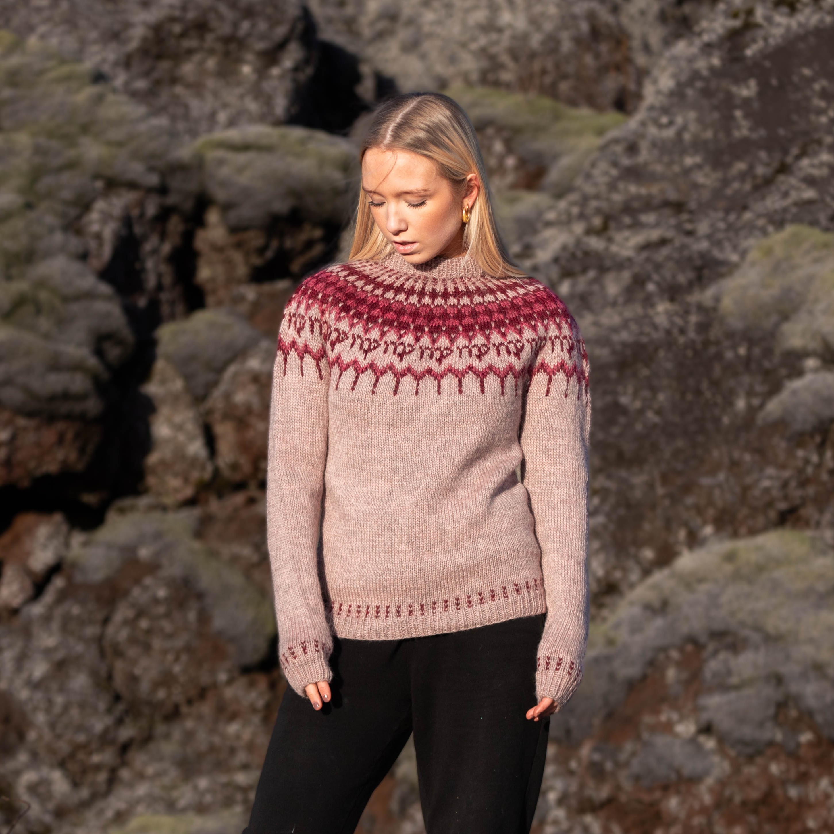 Virgo sweater knitting pattern Virgo sweater knitting pattern